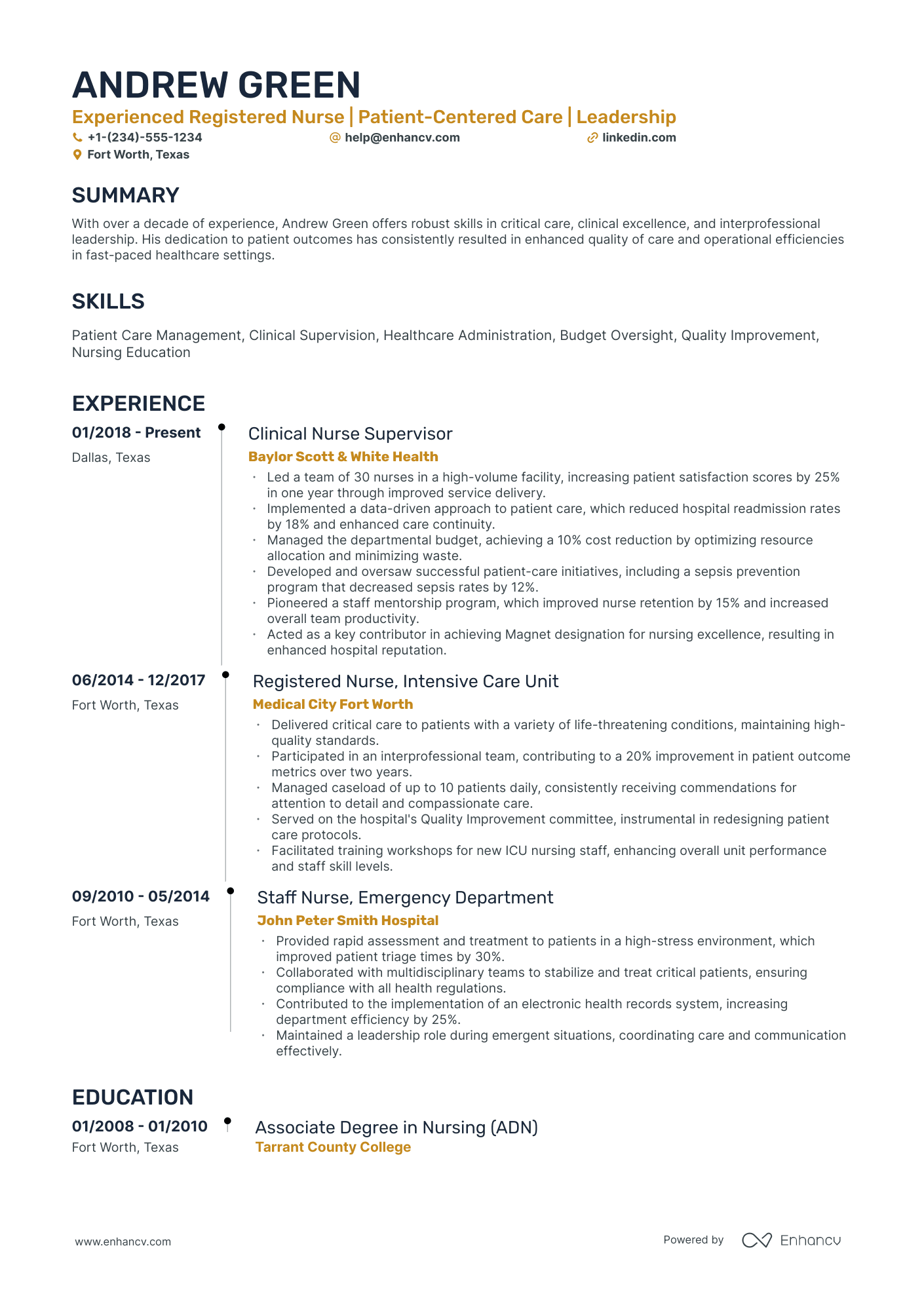 10 OB Nurse Resume Examples & Guide for 2026