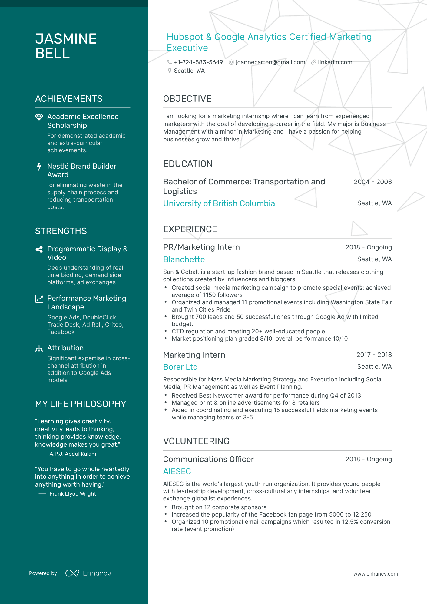 22 Marketing Resume Examples & Guide for 2024