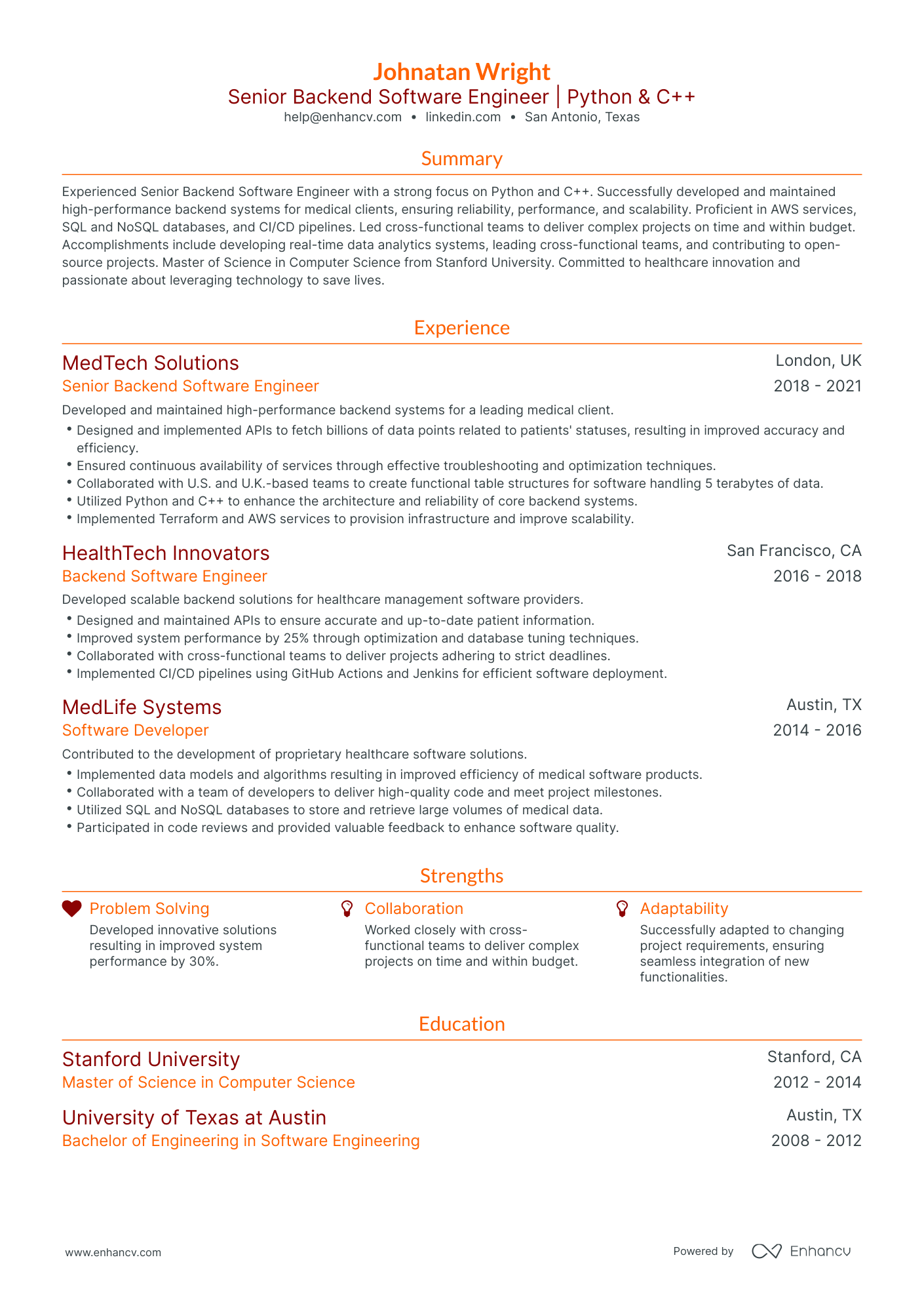 5 Junior Front-end Developer Resume Examples & Guide for 2024