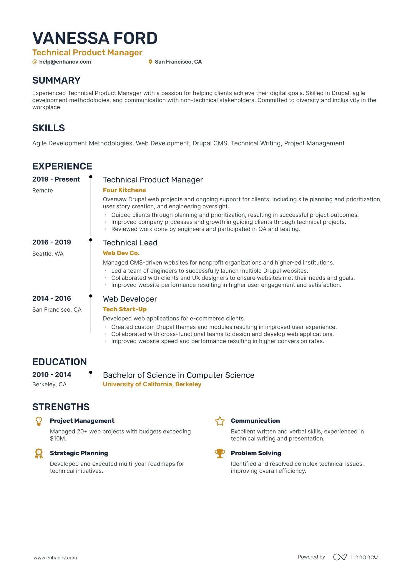 10 Technical Project Manager Resume Examples & Guide for 2026