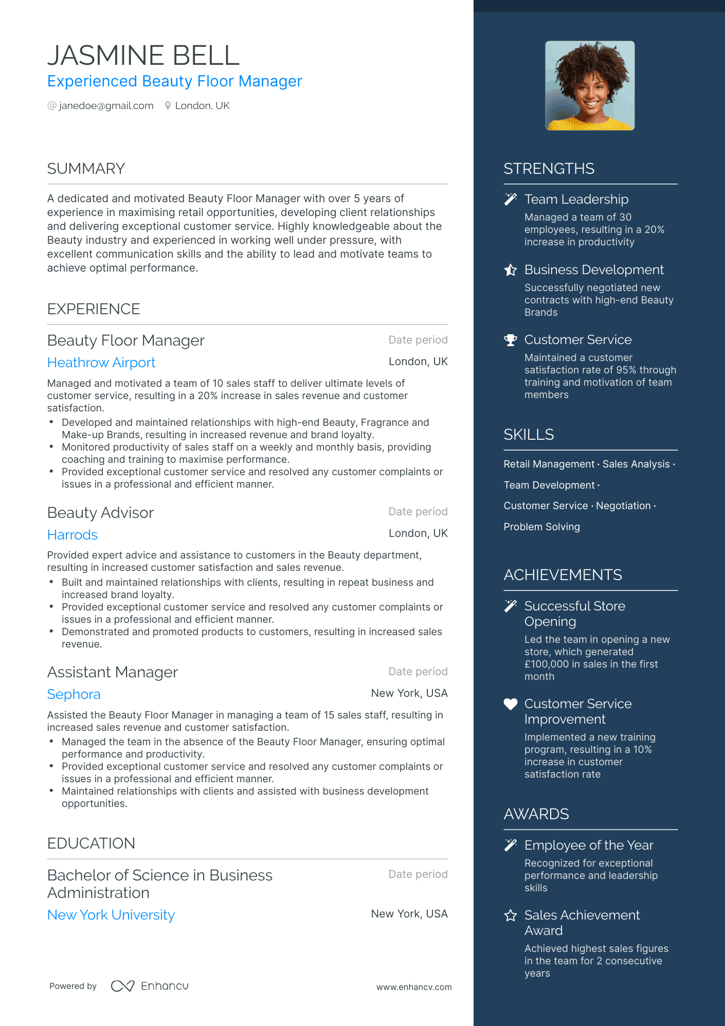 5 Airport Manager Resume Examples & Guide for 2024