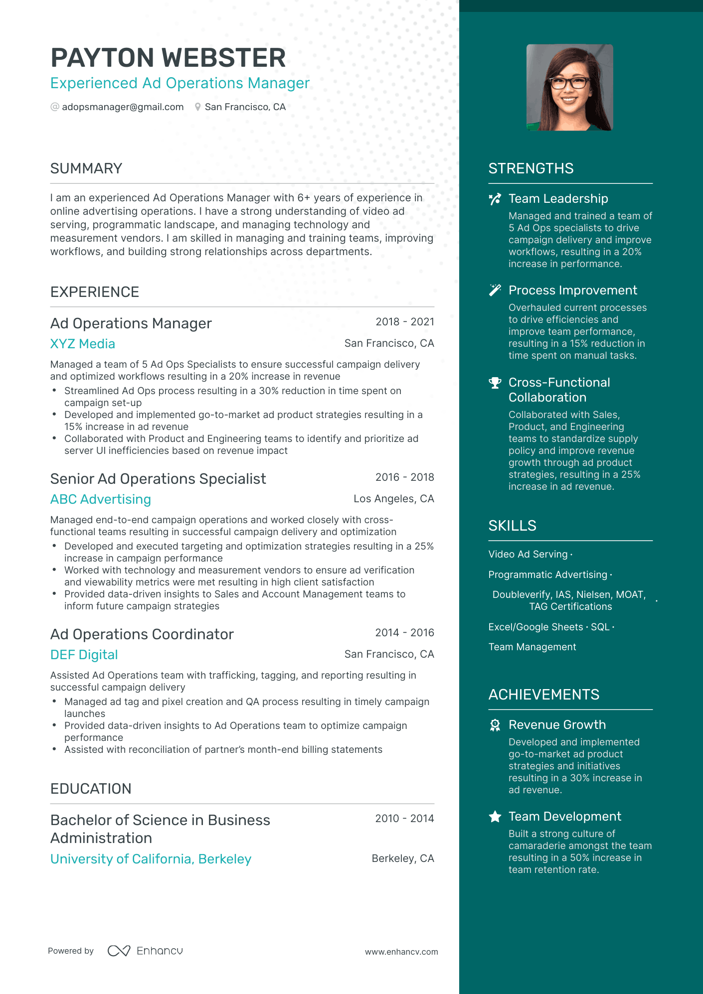 21 Operations Manager Resume Examples & Guide for 2024