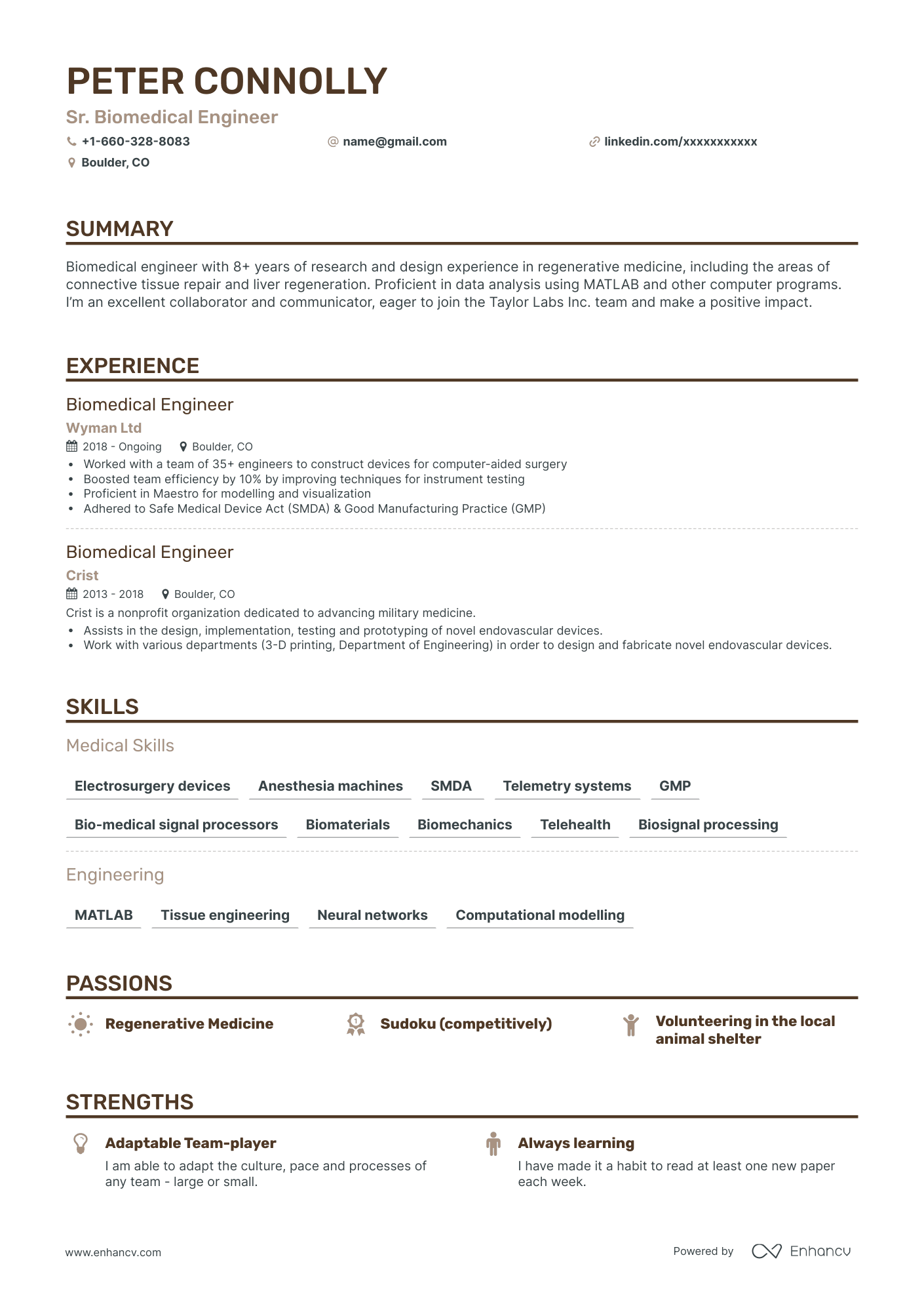 5 Biomedical Engineer Resume Examples - AHR0cHM6Ly9jZG4uZW5oYW5jdi5jb20vcHJlZGVmaW5lZC1leGFtcGxlcy91ZjluazJlNXpJYWFXMUE1ZEpxWWowWm5ZMlZsQ0hObG5Veko4YlBjL2ltYWdlLnBuZw~~. 