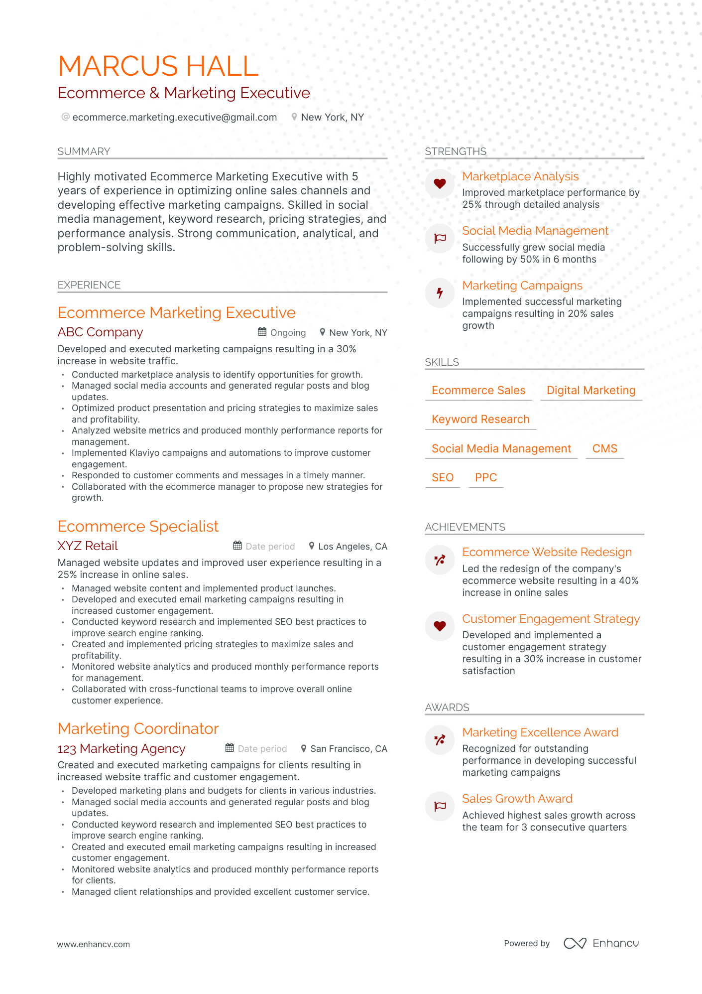 22 Marketing Resume Examples & Guide for 2024