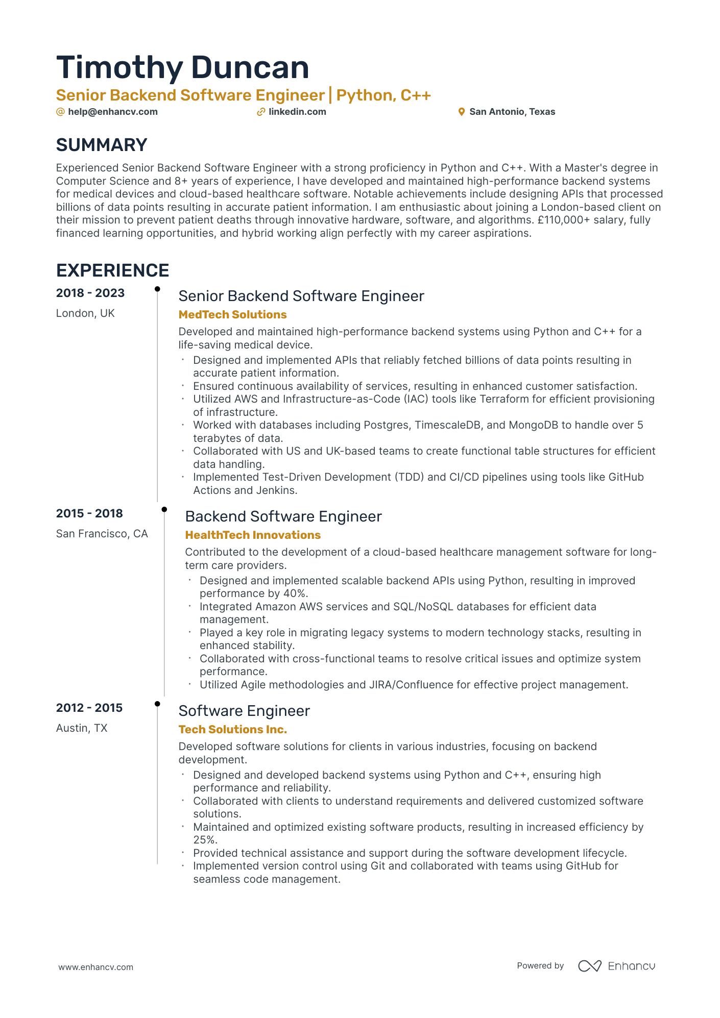 5 Aws Lambda Resume Examples & Guide For 2024