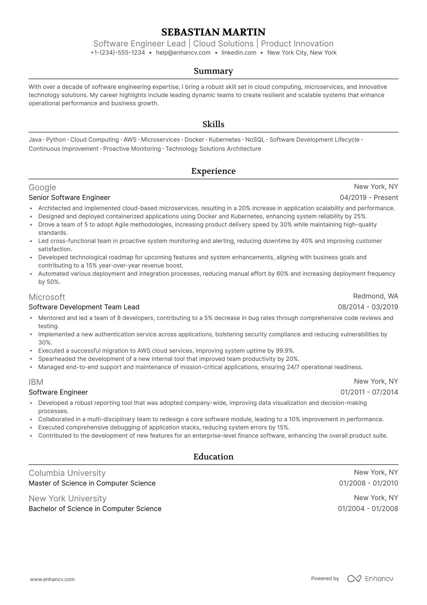 5 GCP Data Engineer Resume Examples & Guide for 2024