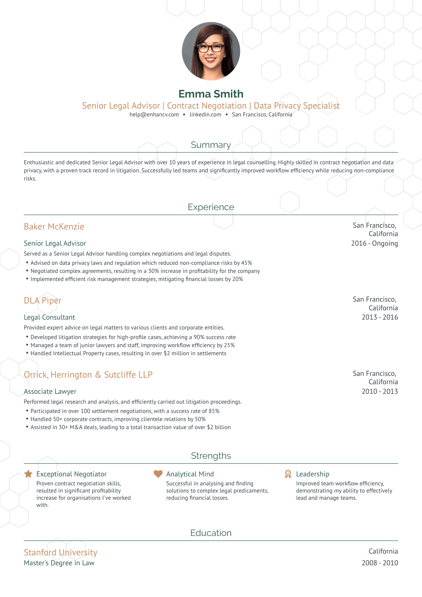 10 Attorney Resume Examples & Guide for 2024