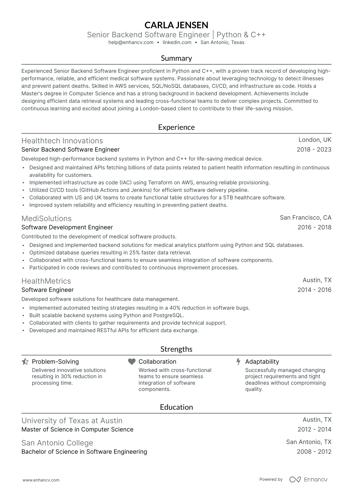 5 Cloud Architect Resume Examples & Guide for 2024