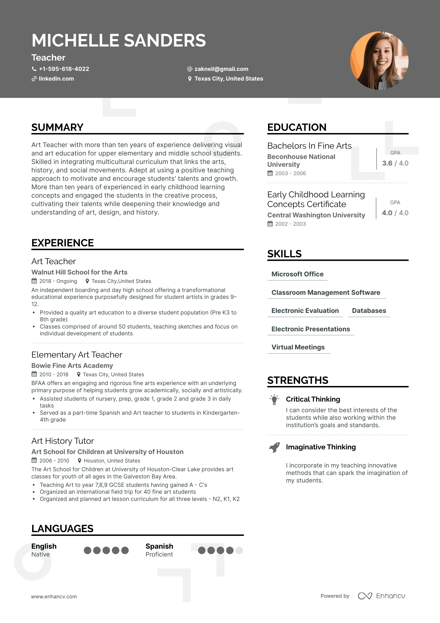 21 Teacher Resume Examples & Guide For 2024 