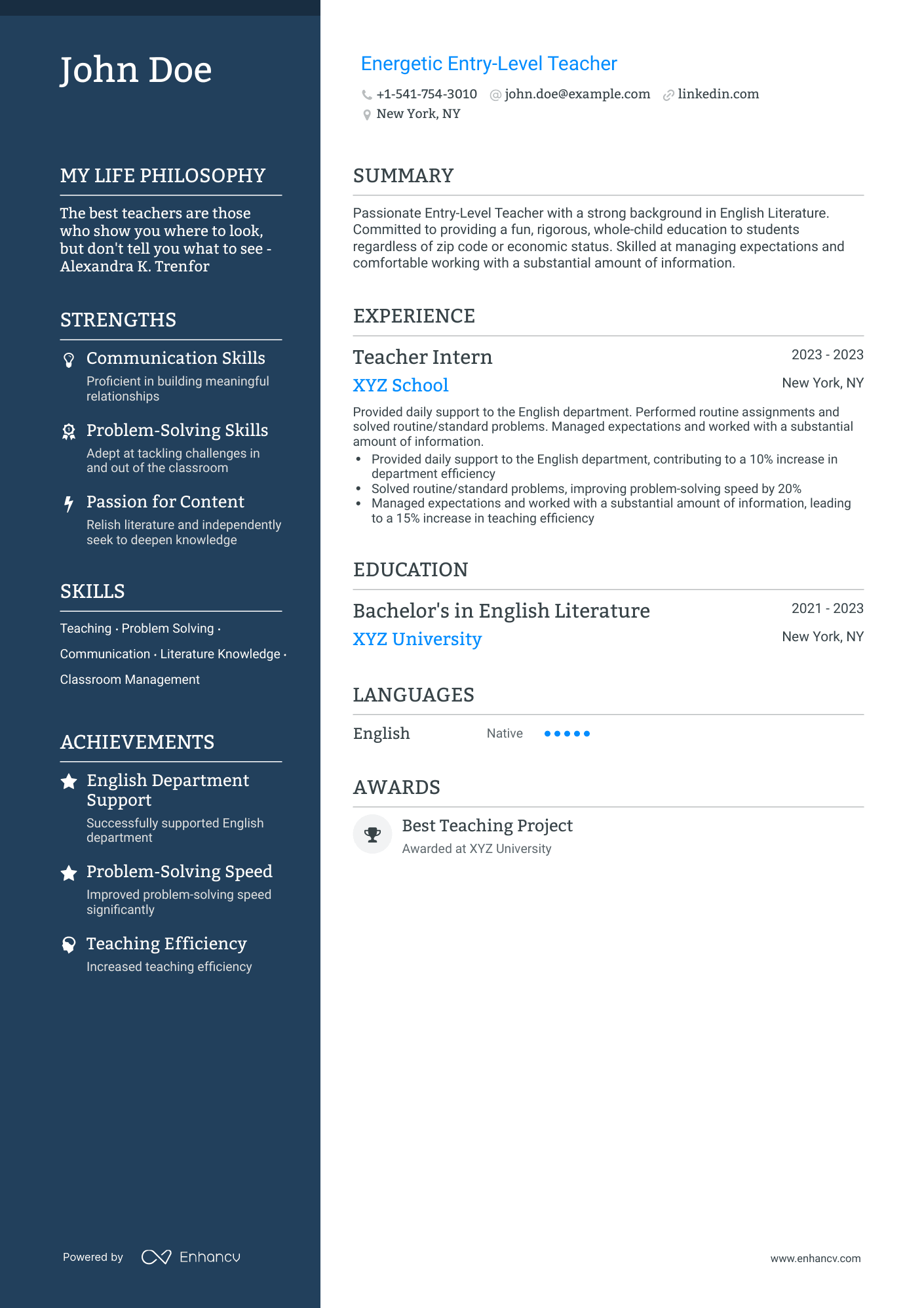 5 Entry Level Resume Examples & Guide for 2024