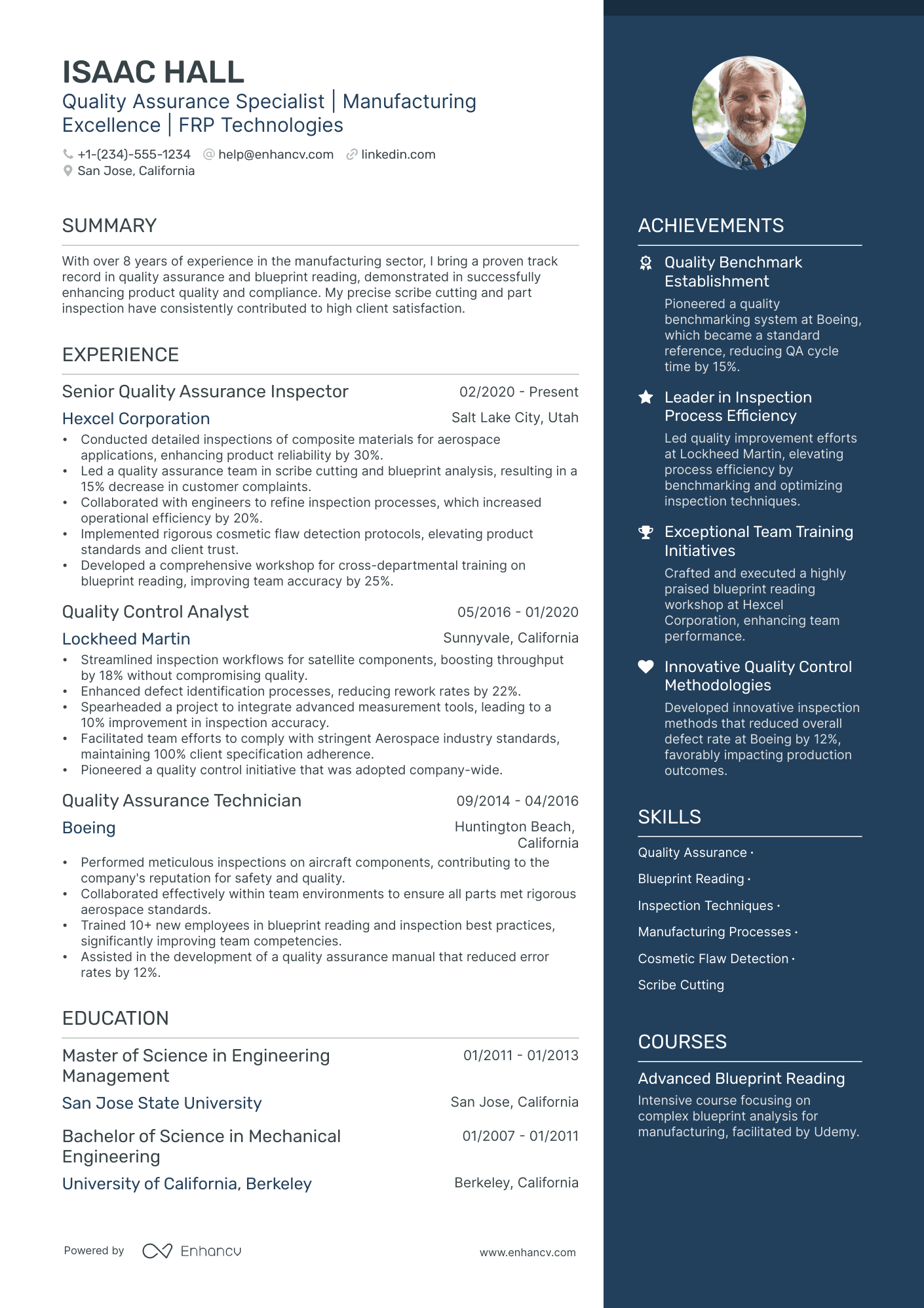 5 Quality Assurance Technician Resume Examples & Guide for 2024