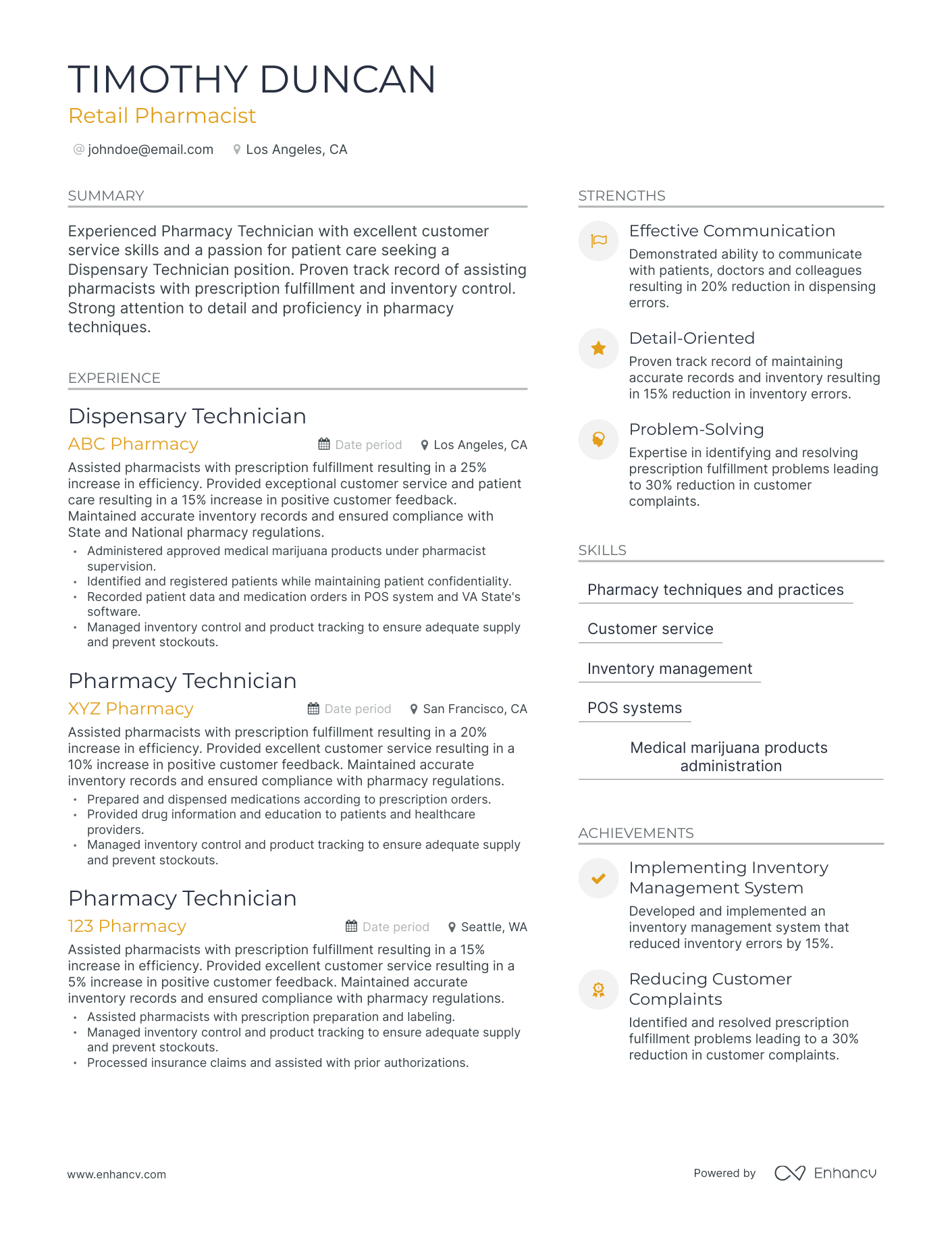 5 Retail Pharmacist Resume Examples Guide For 2024   AHR0cHM6Ly9jZG4uZW5oYW5jdi5jb20vcHJlZGVmaW5lZC1leGFtcGxlcy9CNmhkNTN0WnlEWHdhZXczZ1V1elBCNm5pQ2R6UE9DM05IYkduYmRNL2ltYWdlLnBuZw~~. 