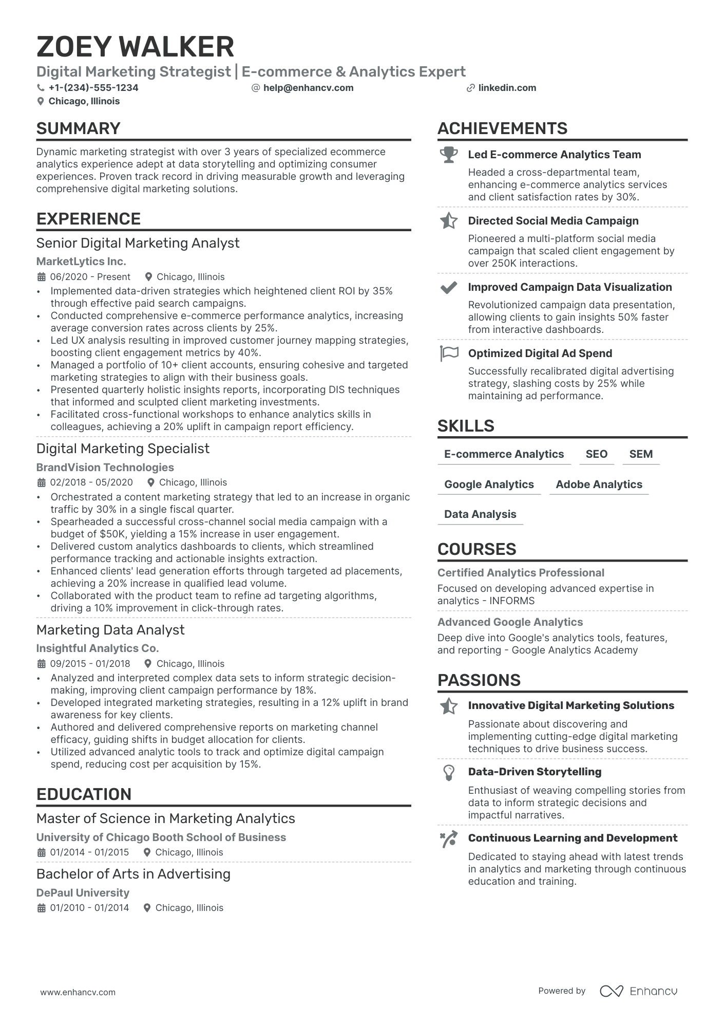 22 Marketing Resume Examples & Guide For 2025