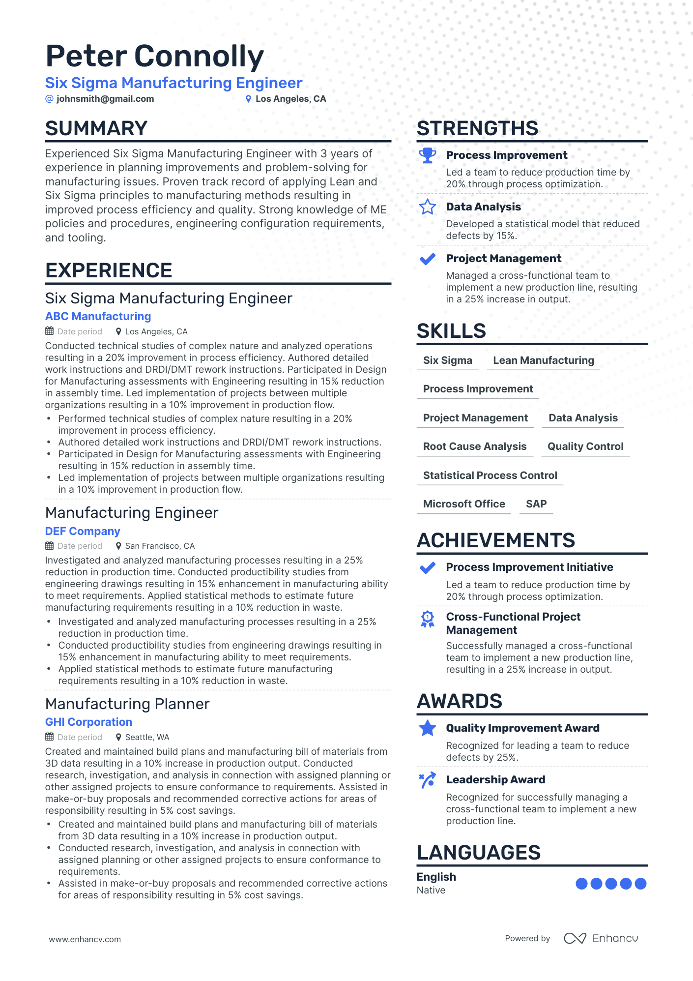 6 Quality Control Resume Examples & Guide for 2024