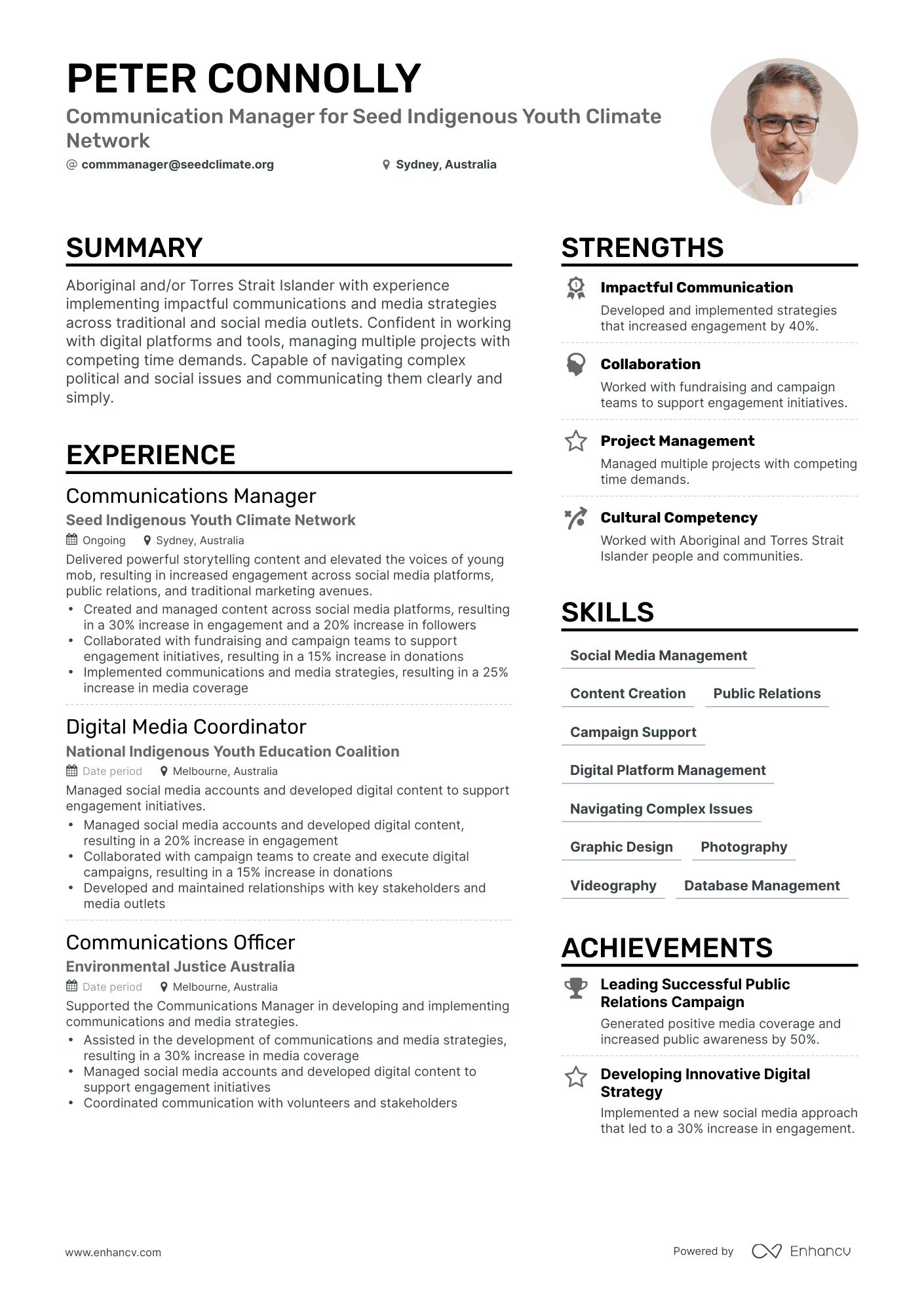 6 Communication Manager Resume Examples & Guide for 2023