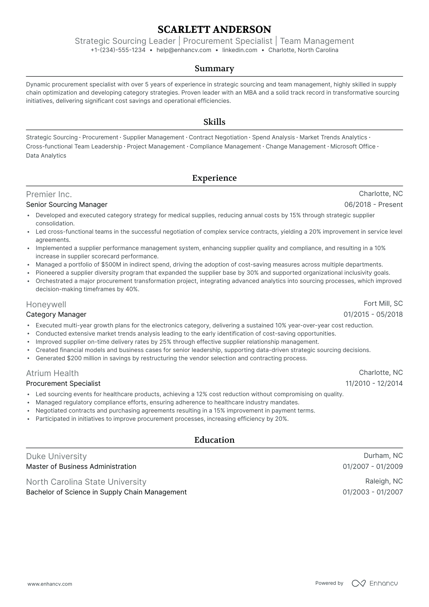 5 Team Manager Resume Examples & Guide for 2024