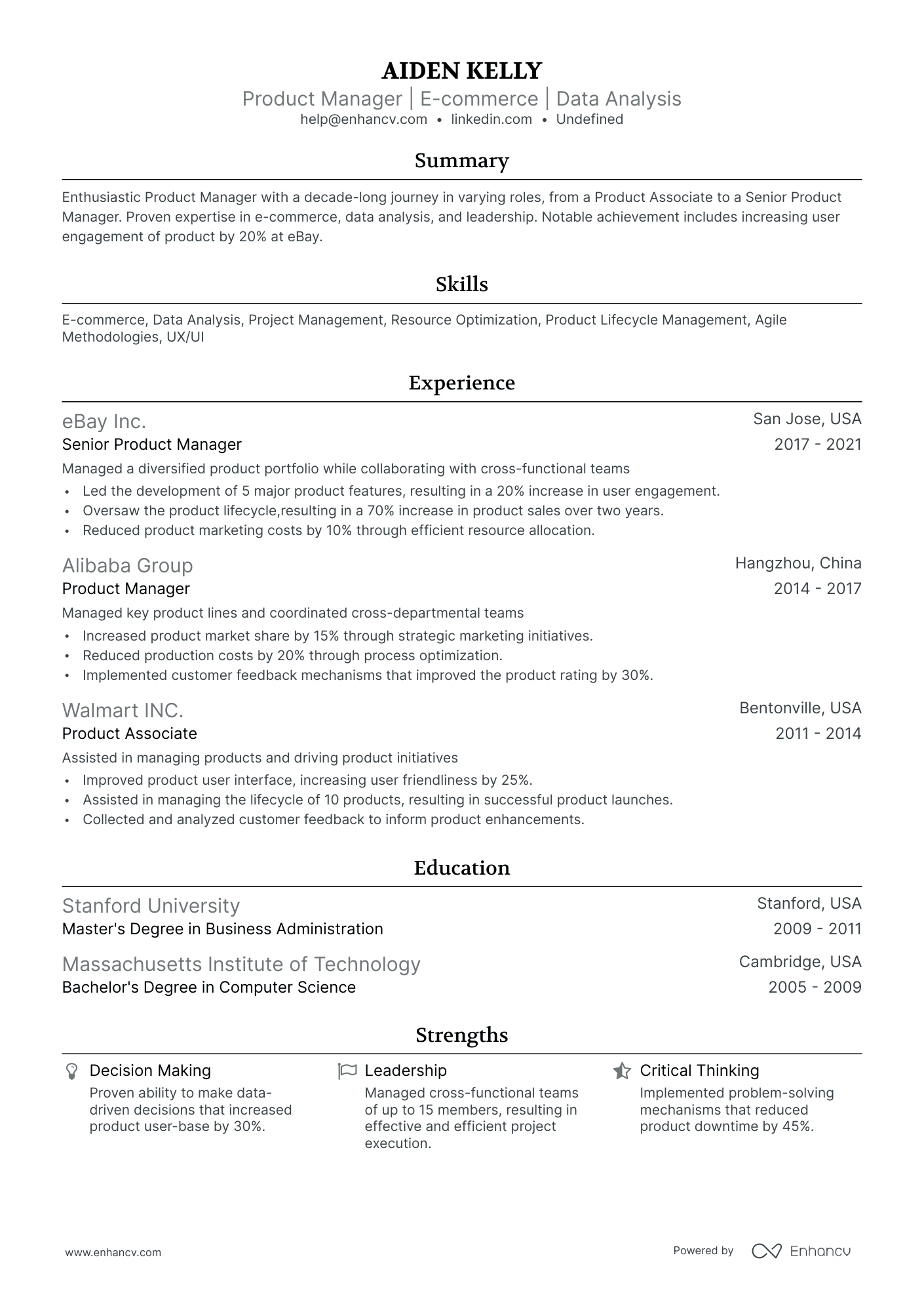 10 Amazon Product Manager Resume Examples & Guide for 2026
