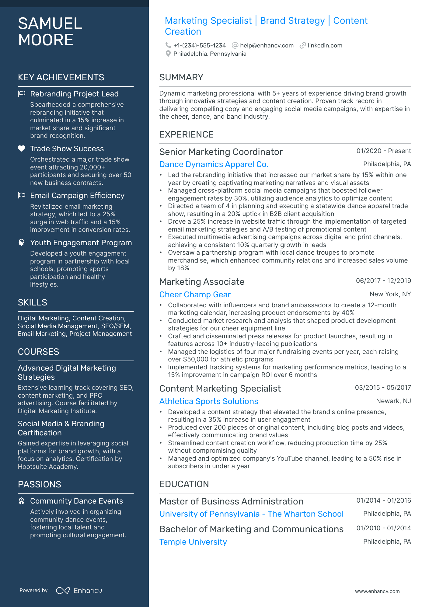 10 Fashion Marketing Resume Examples & Guide for 2026