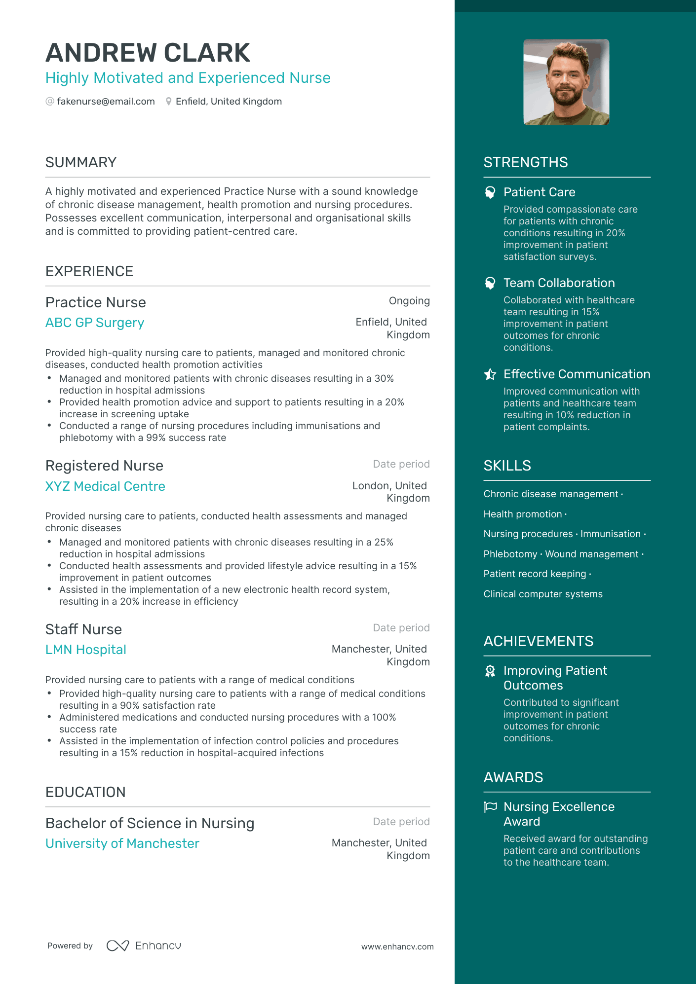 5 Practice Nurse Resume Examples & Guide for 2023