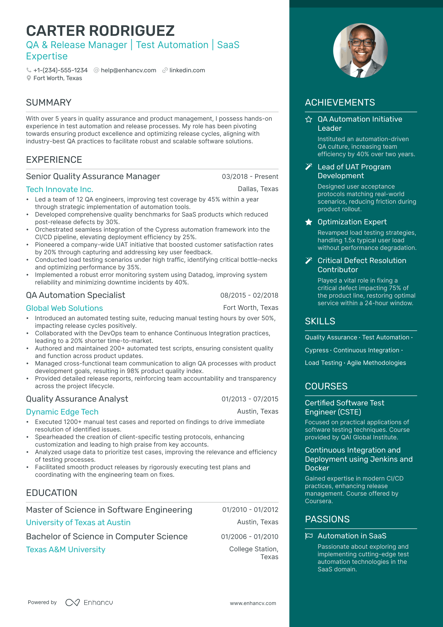 5 Release Manager Resume Examples & Guide for 2024