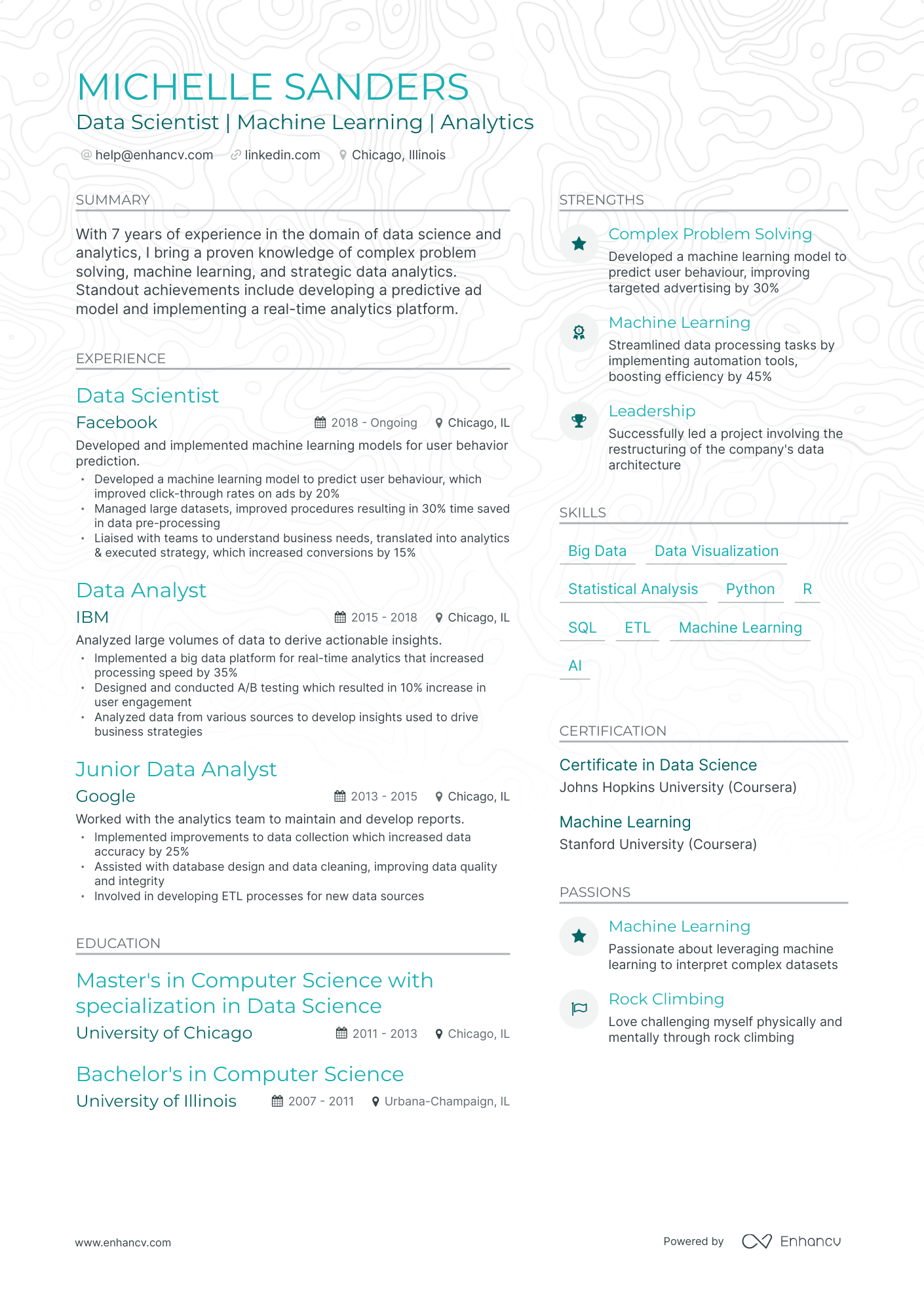 5 Senior Data Scientist Resume Examples & Guide for 2024