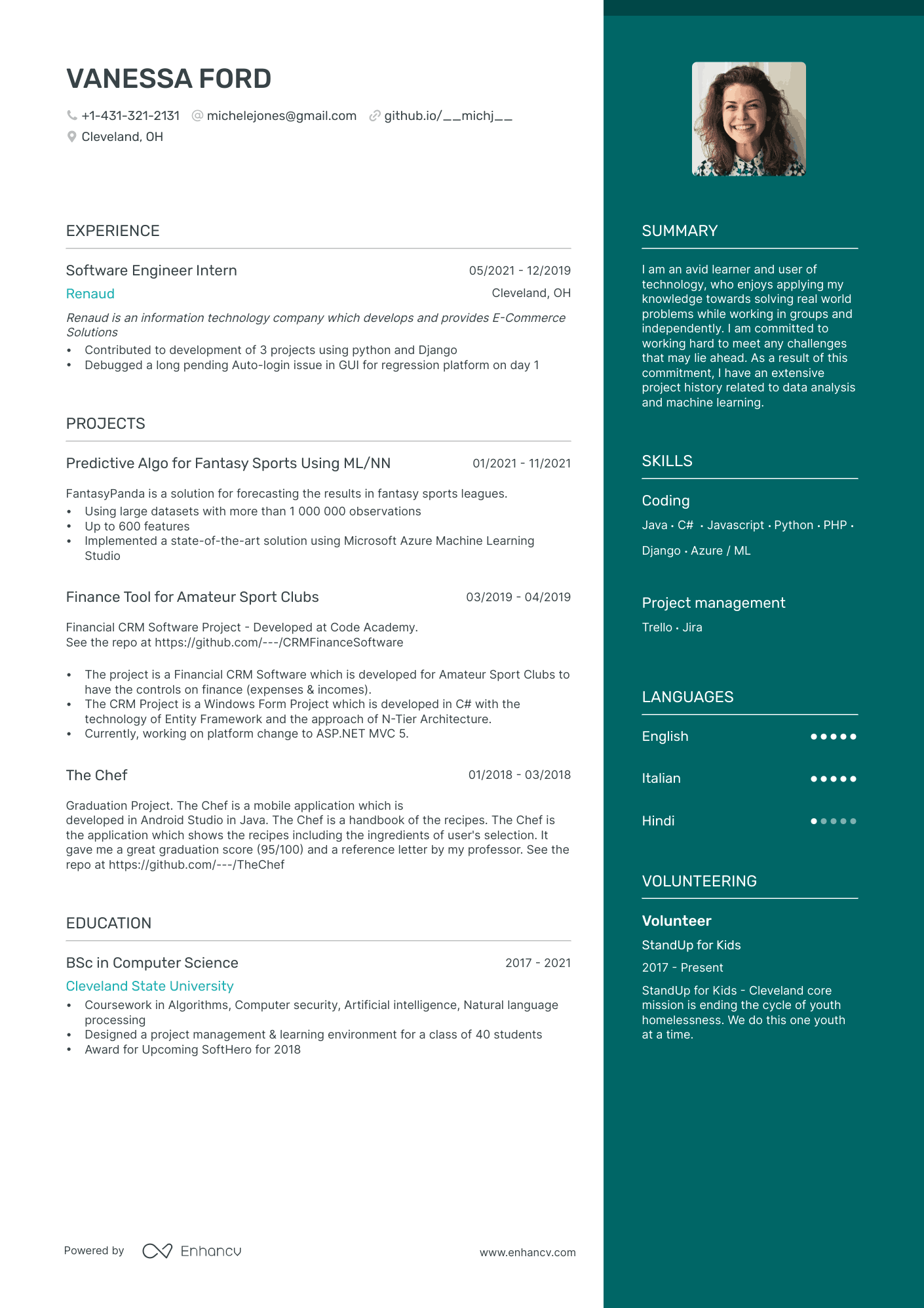 5 Entry Level Software Engineer Resume Examples & Guide for 2024