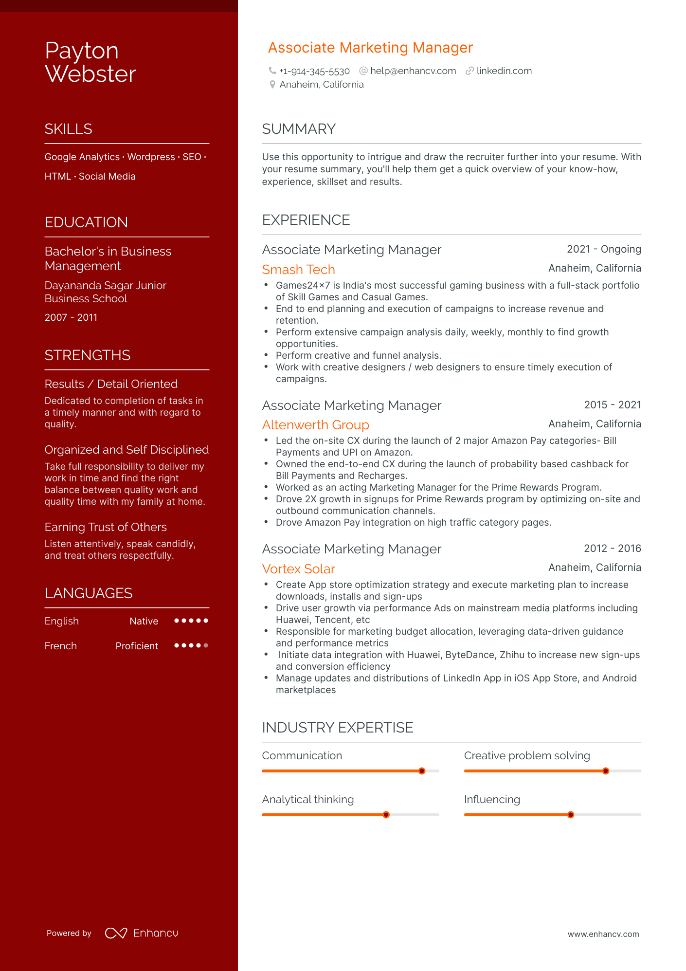 17 Marketing Manager Resume Examples & Guide For 2024