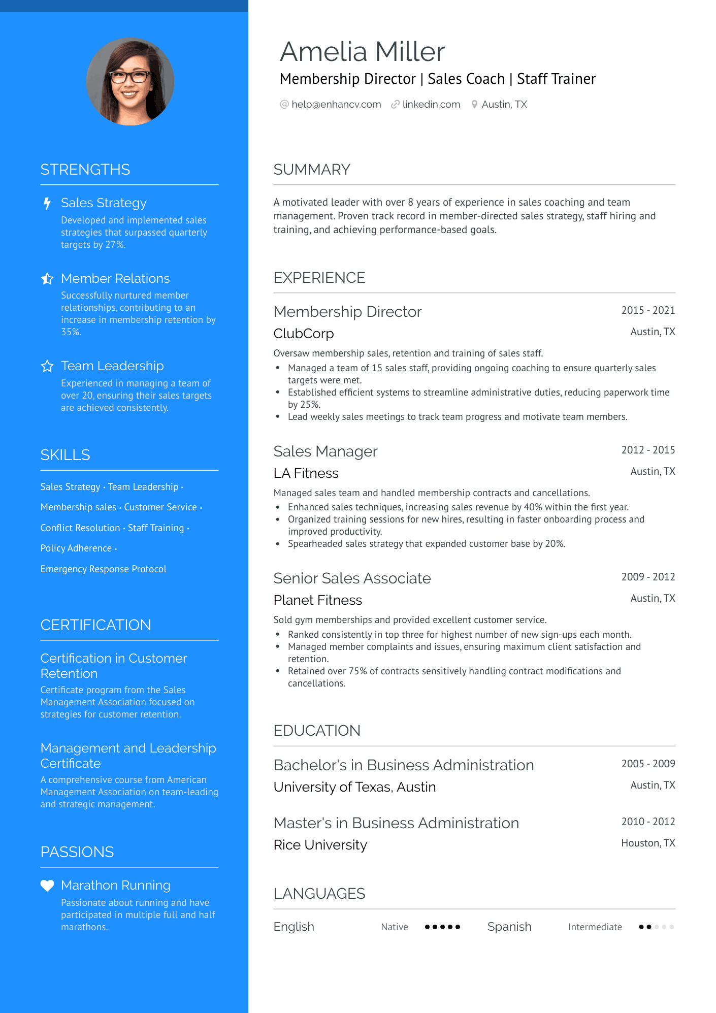 9 Assistant Manager Resume Examples & Guide for 2024