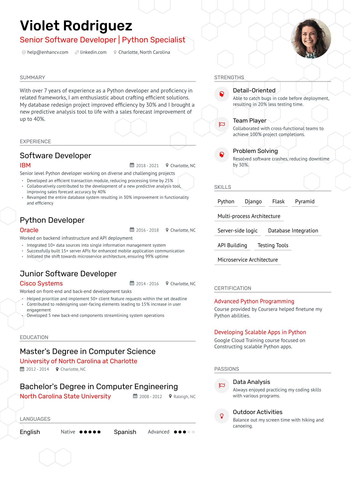8 Python Developer Resume Examples & Guide for 2024