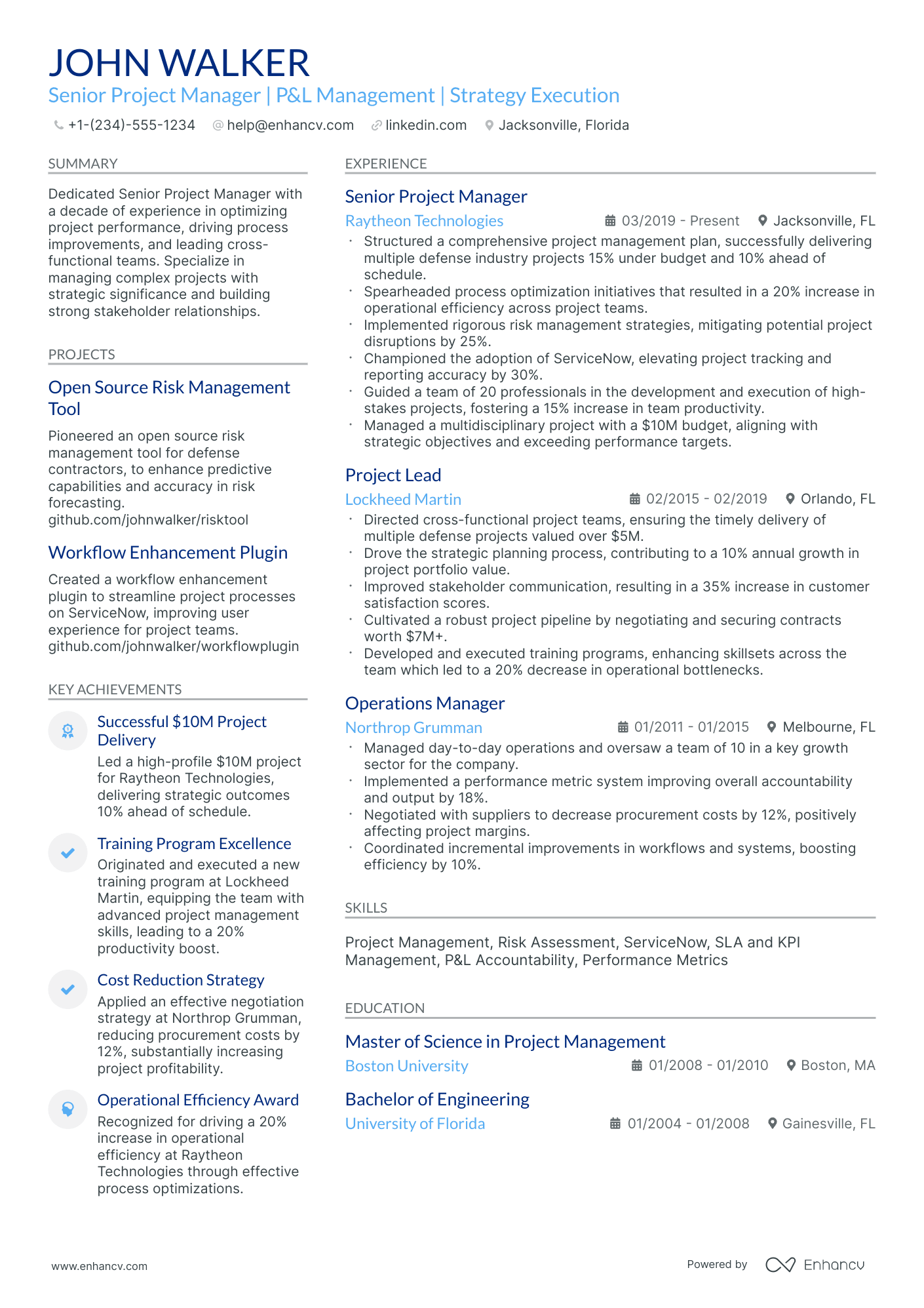 Service Manager Cv Examples 10 IT Service Manager Resume Examples & Guide for 2026