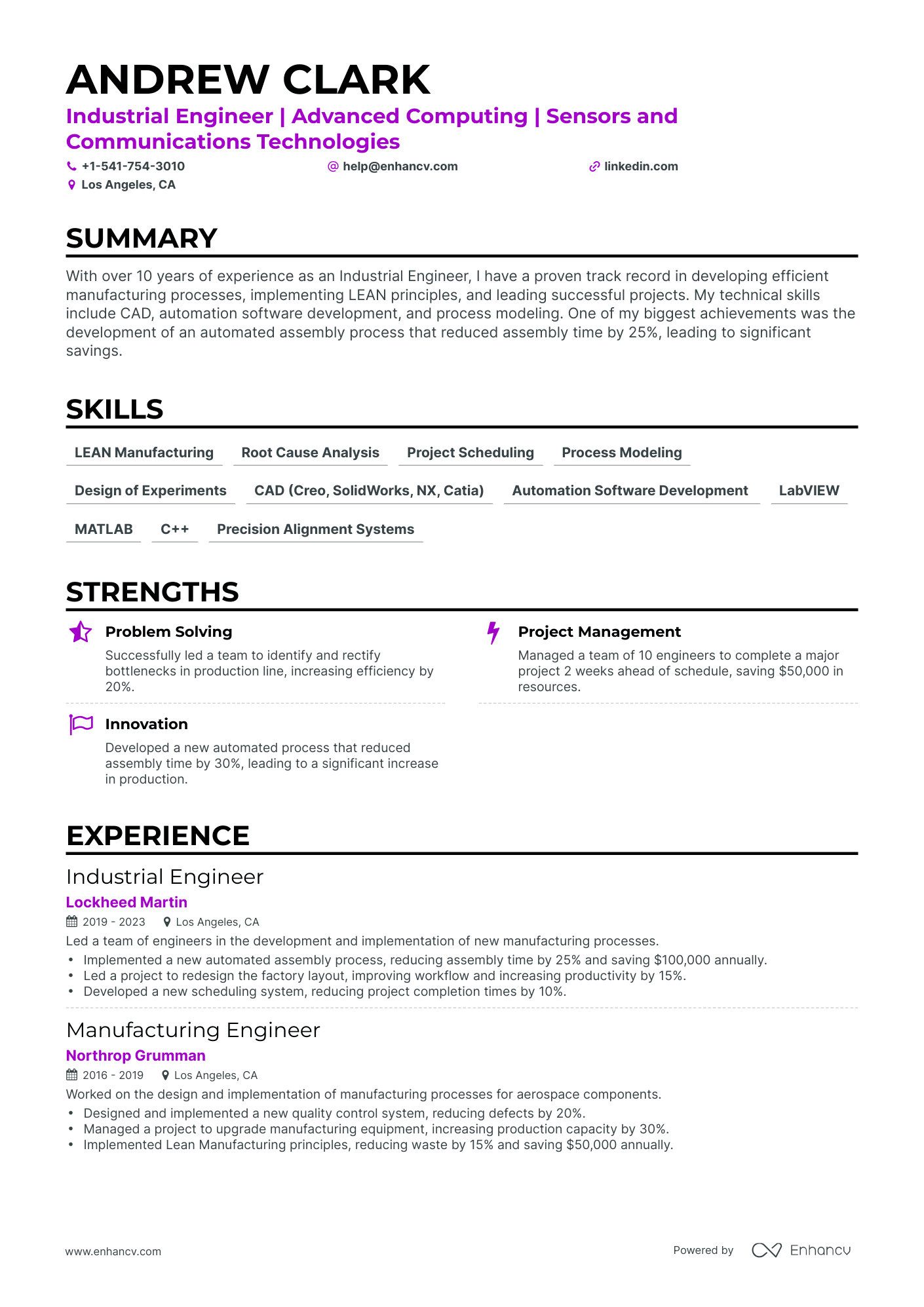 23 Engineering Resume Examples & Guide for 2023