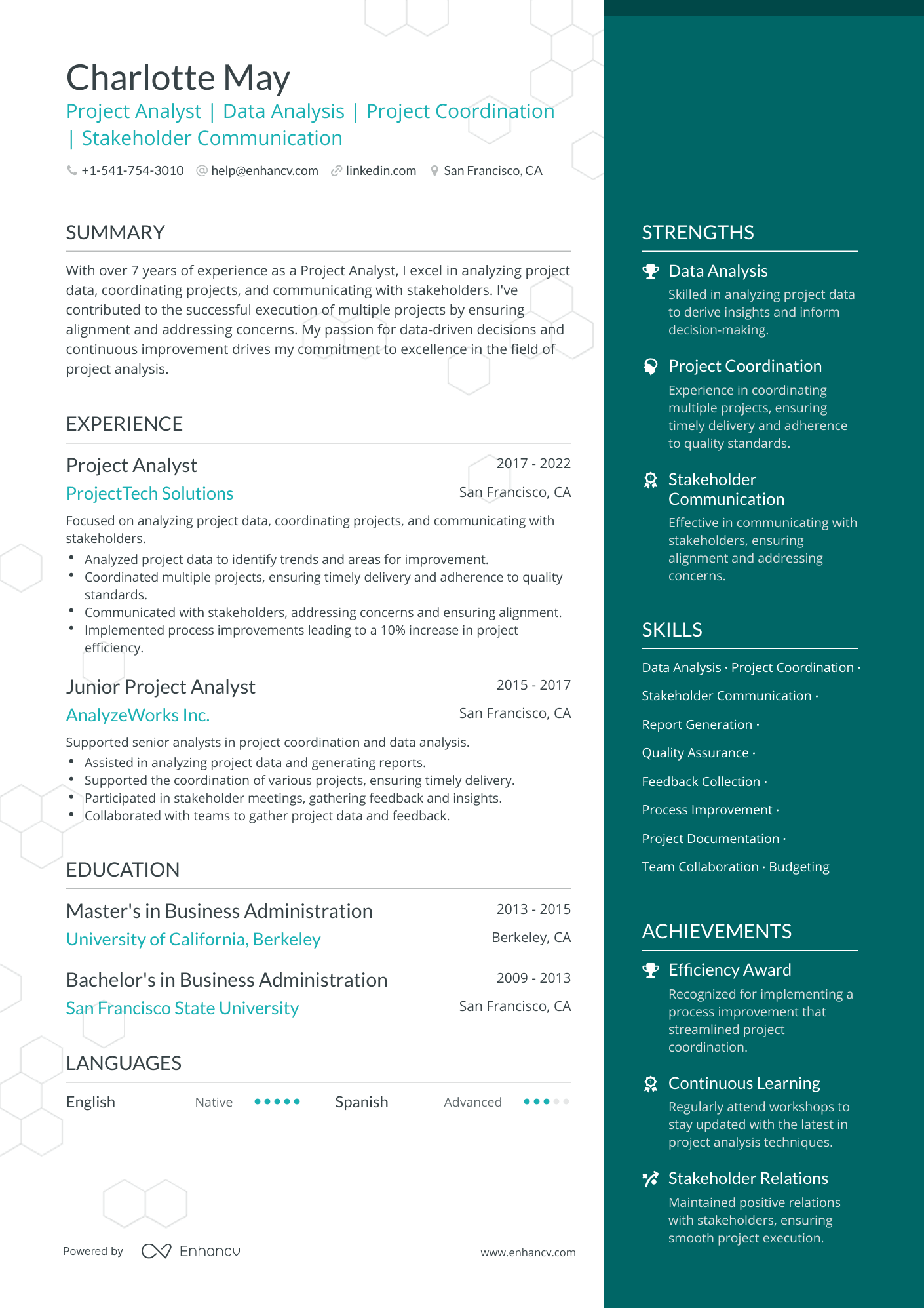 5 Project Analyst Resume Examples & Guide for 2024