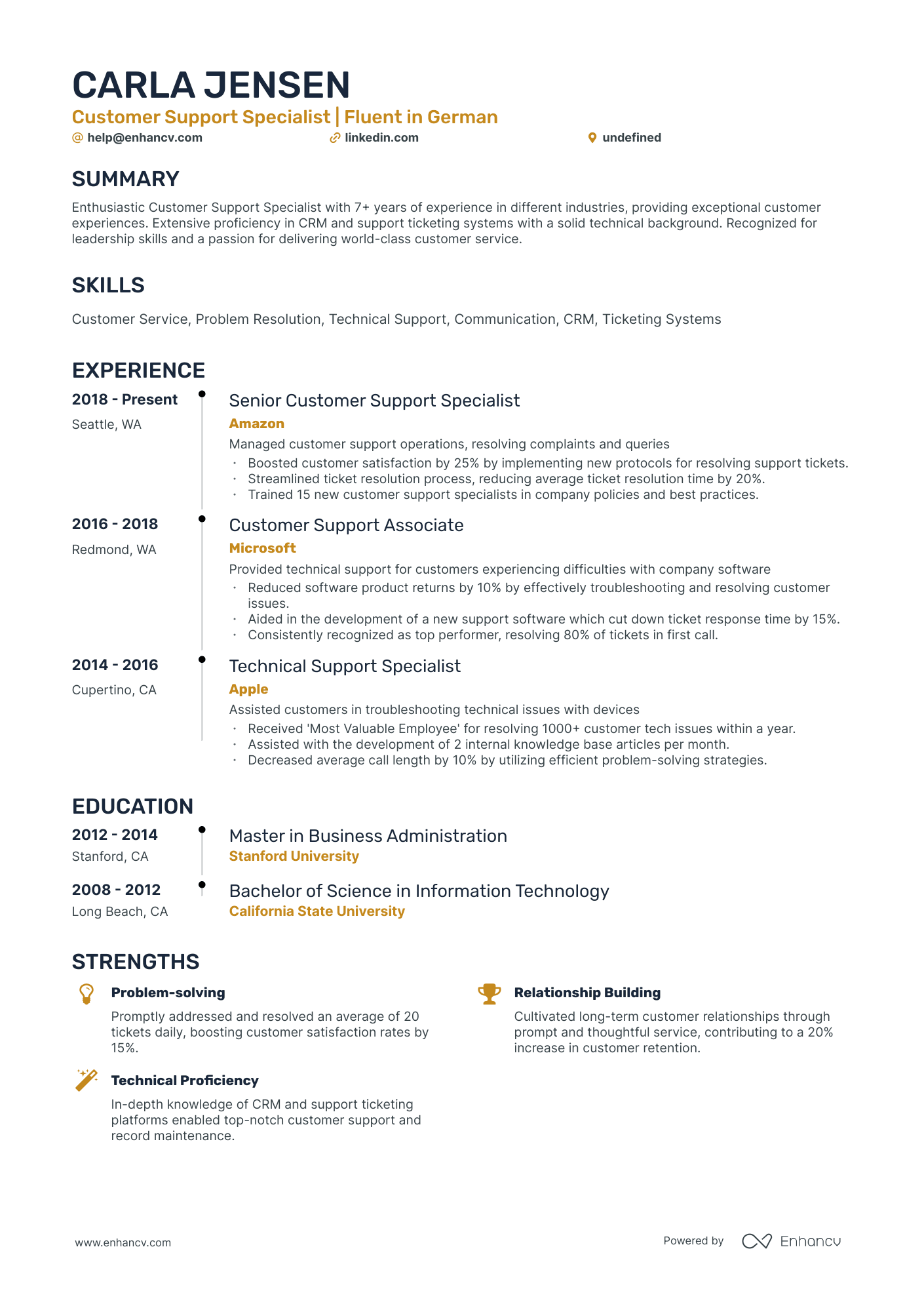 10 Customer Support Specialist Resume Examples & Guide for 2026