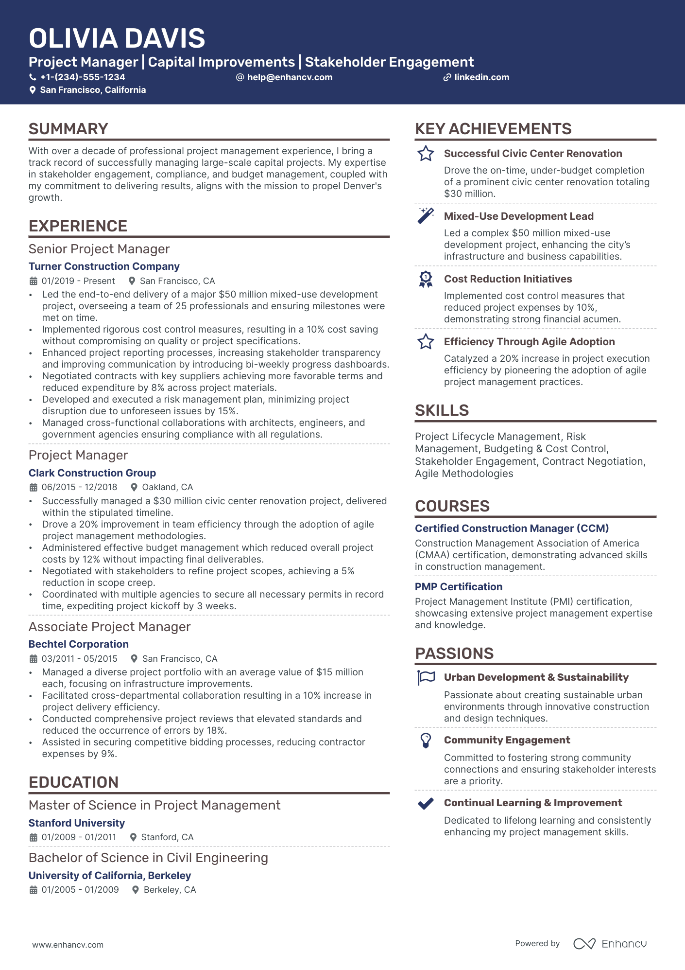 10 Engineering Project Manager Resume Examples & Guide for 2026