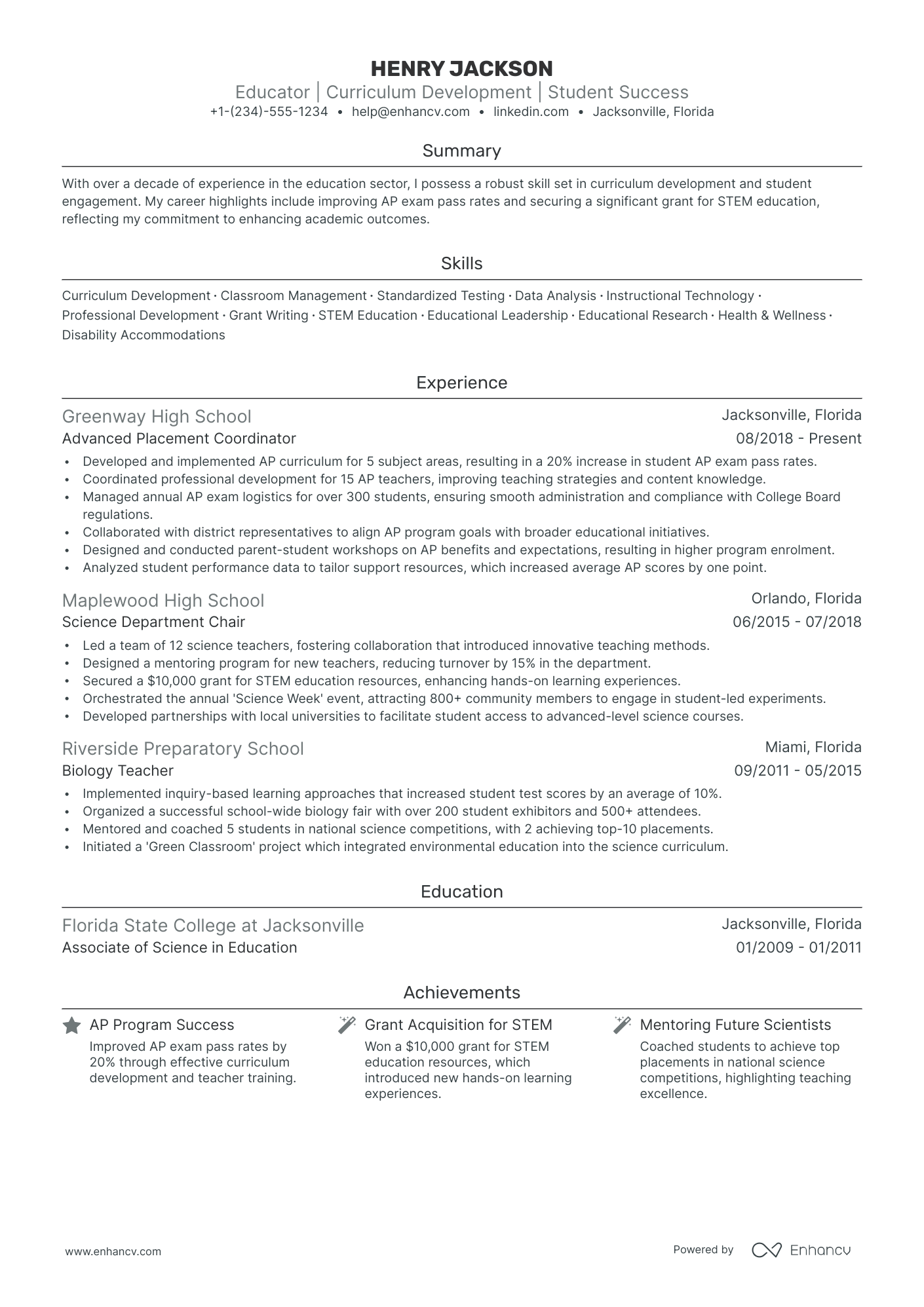 5 Language Teacher Resume Examples & Guide for 2024