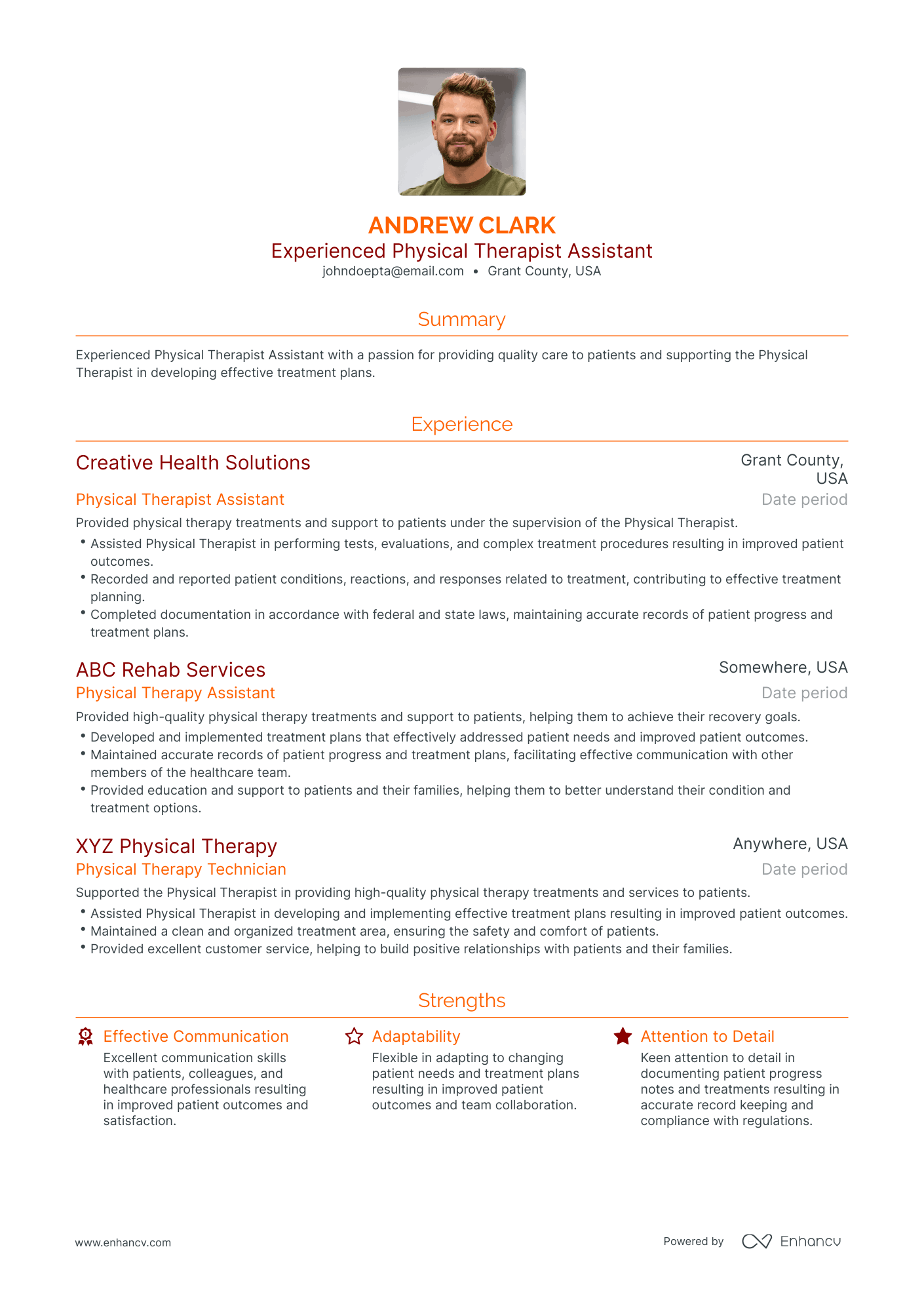 5 Therapist Resume Examples & Guide for 2024