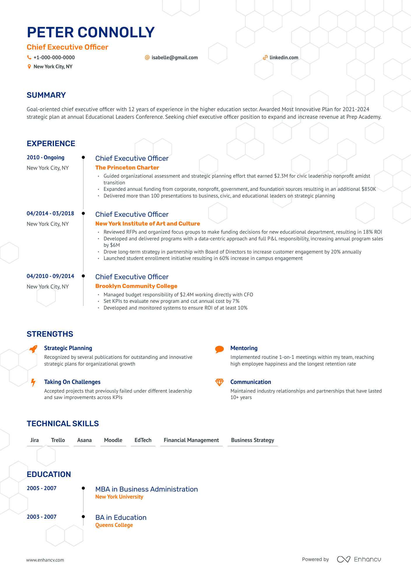 17 Executive Resume Examples & Guide for 2024