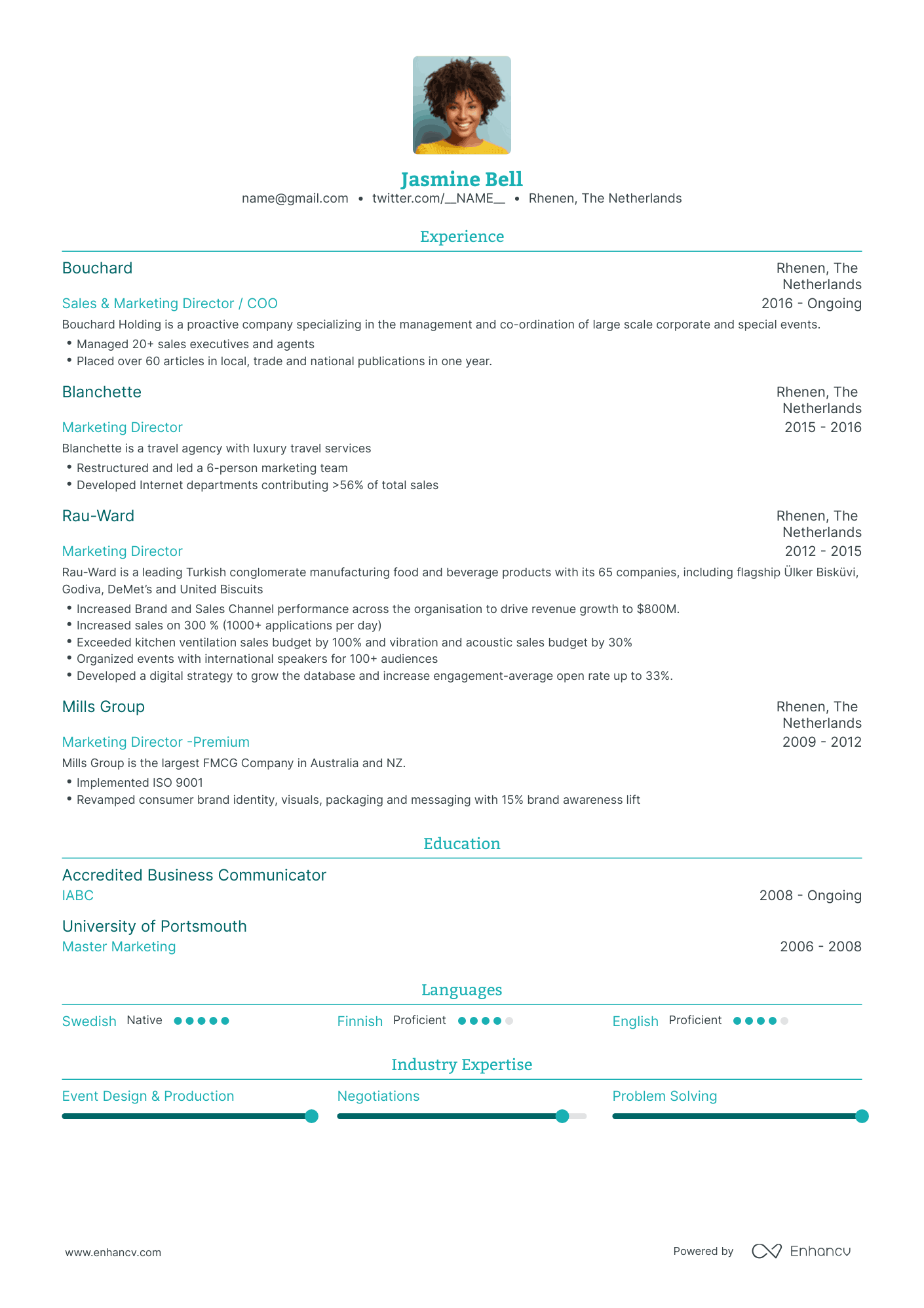 5 VP of Marketing Resume Examples & Guide for 2024