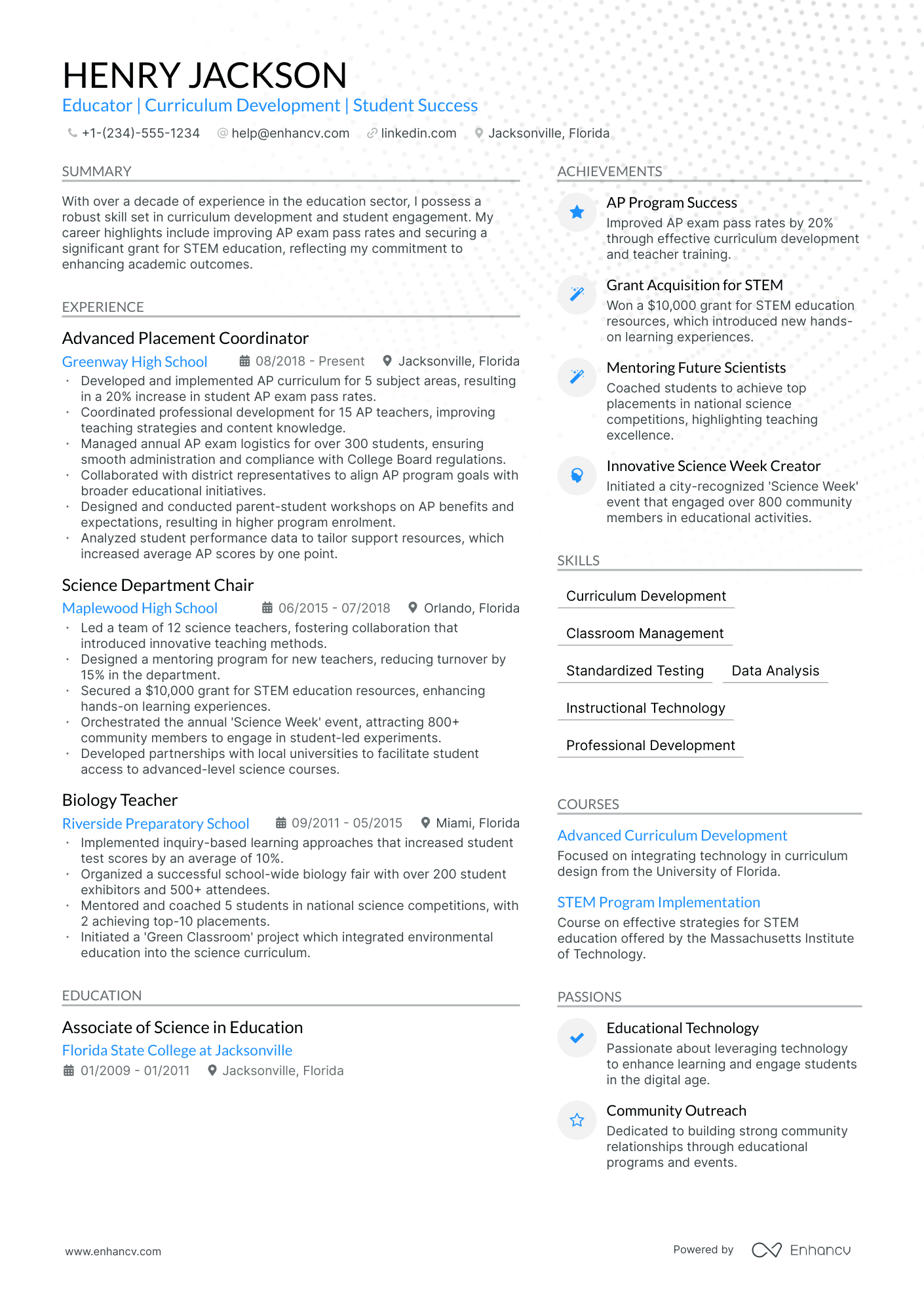 5 Language Teacher Resume Examples & Guide for 2024