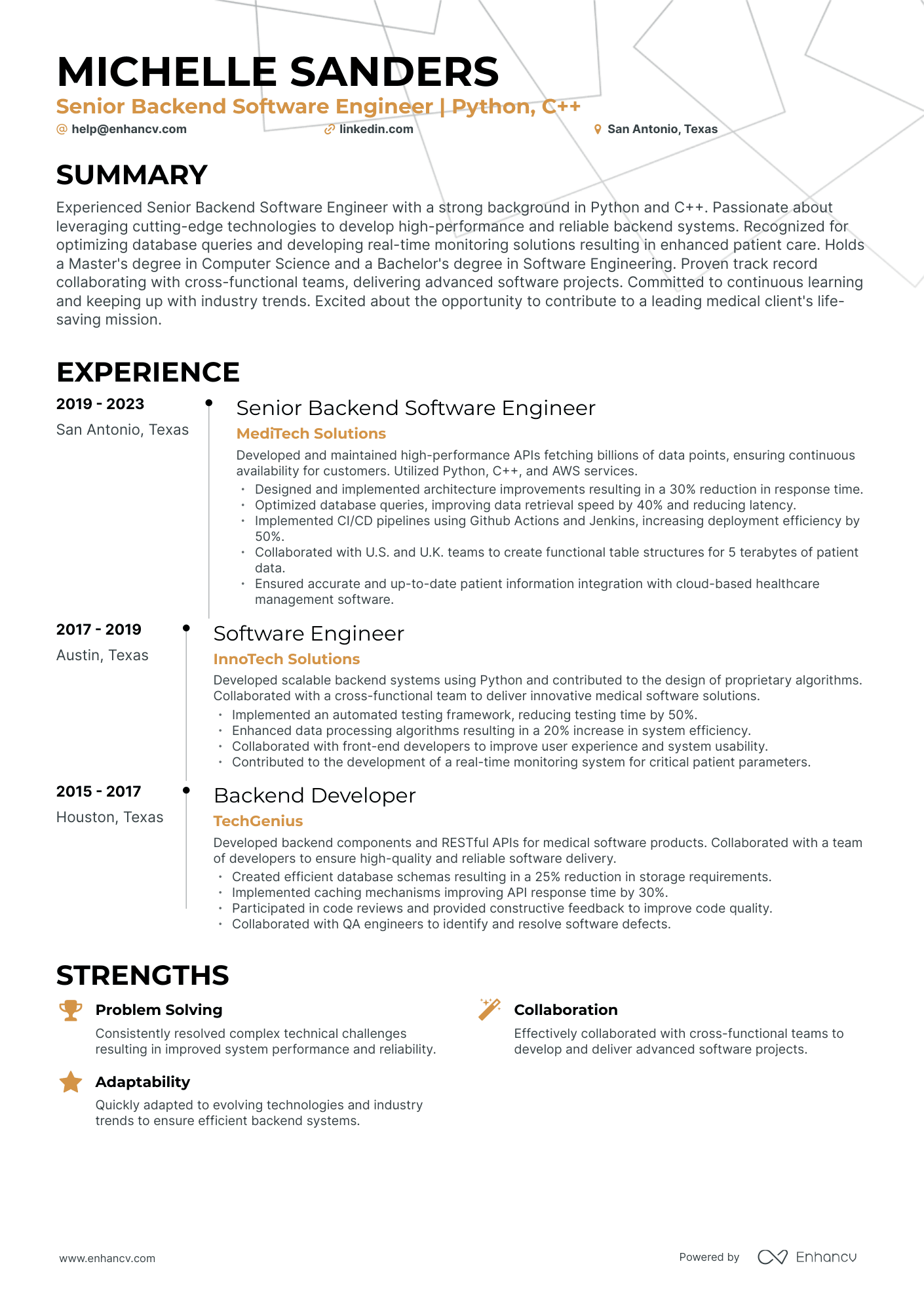 5 Lead Engineer Resume Examples & Guide for 2024