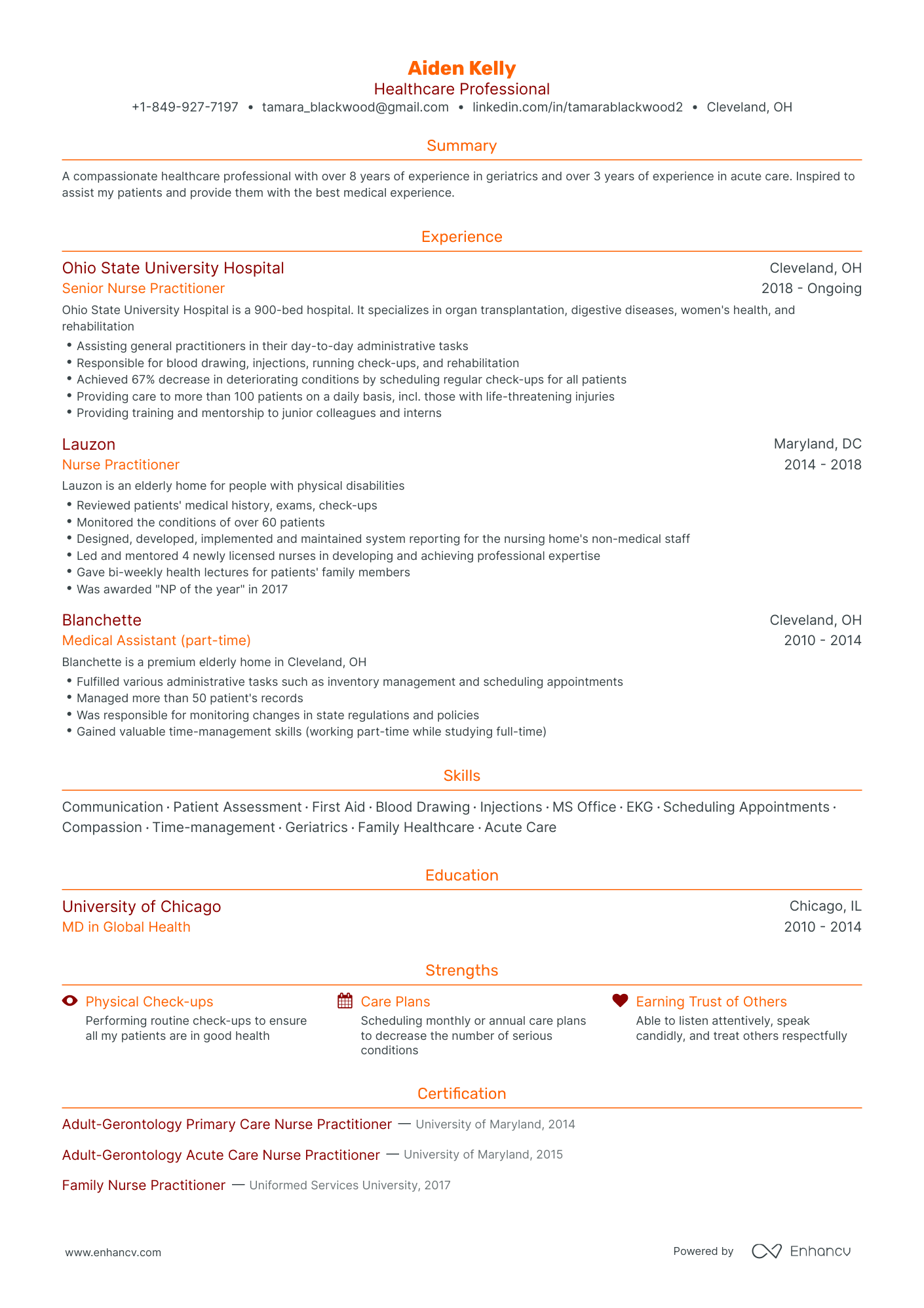 13 Healthcare Resume Examples & Guide for 2023