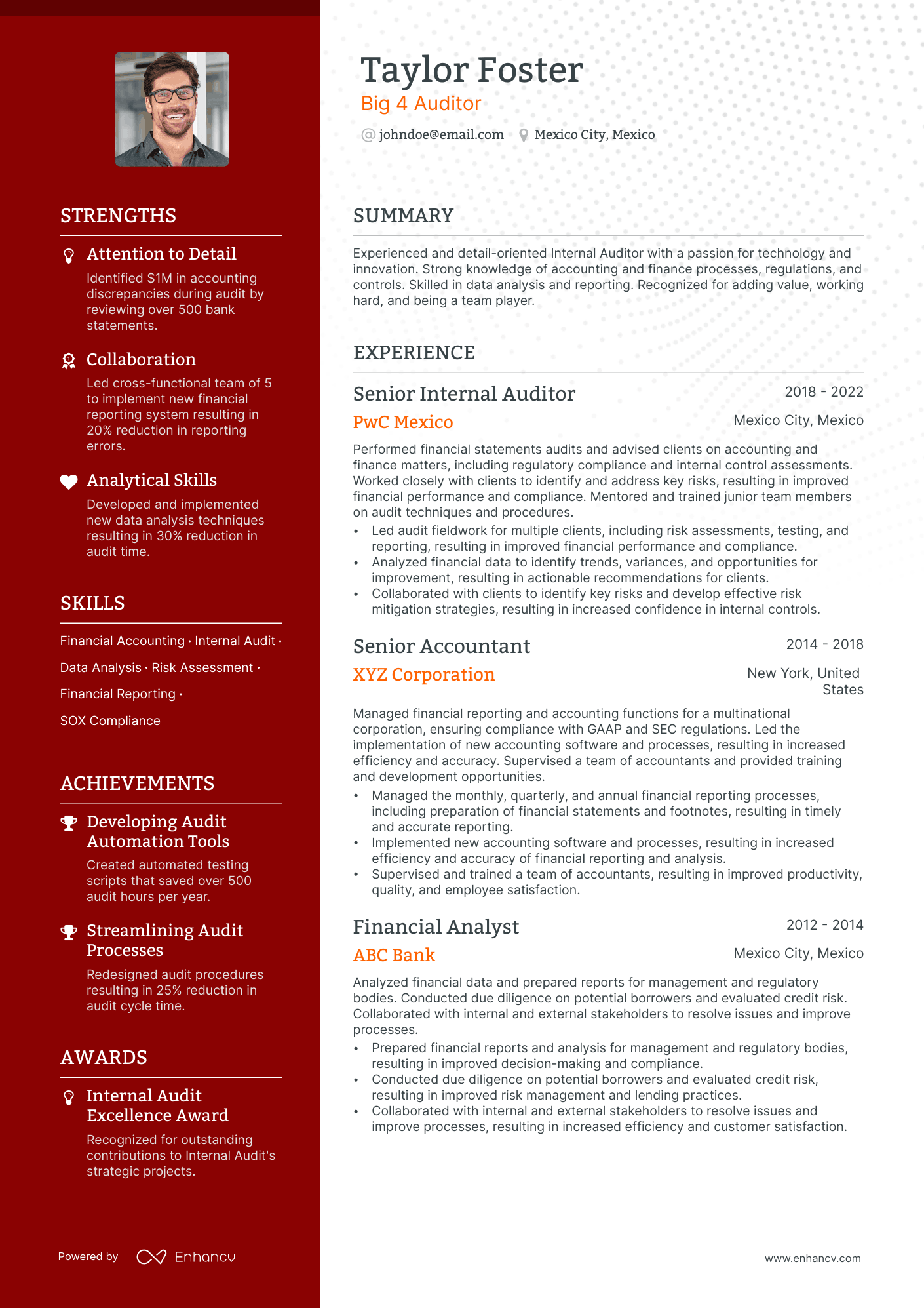 15 Auditor Resume Examples & Guide for 2024