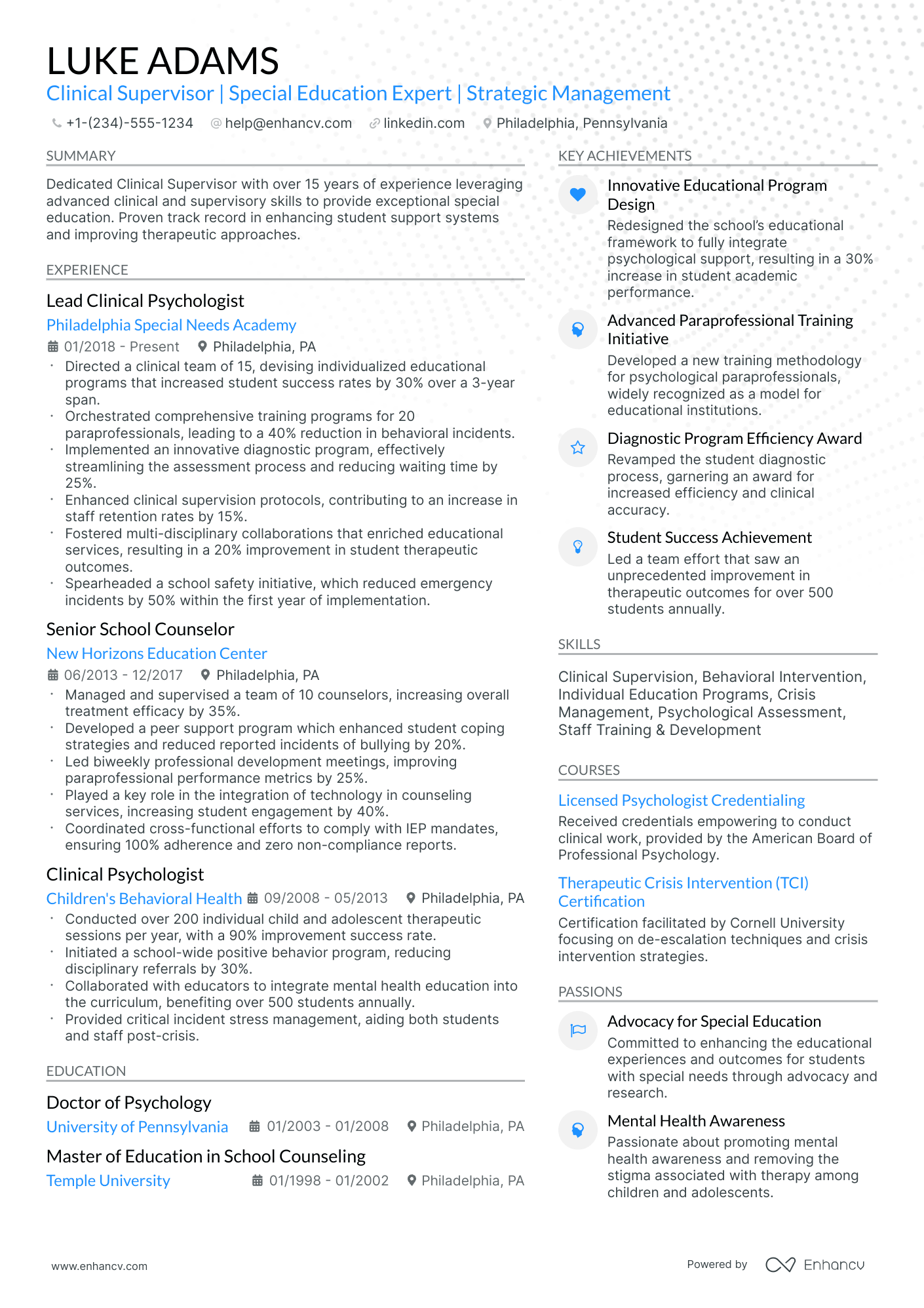 10 Clinical Director Resume Examples & Guide for 2026