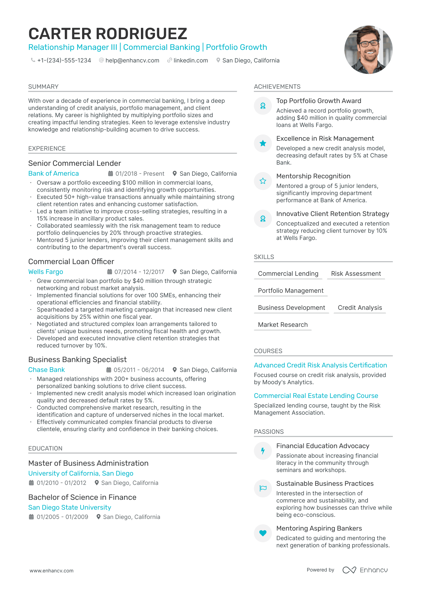 5 Relationship Manager Resume Examples & Guide for 2024