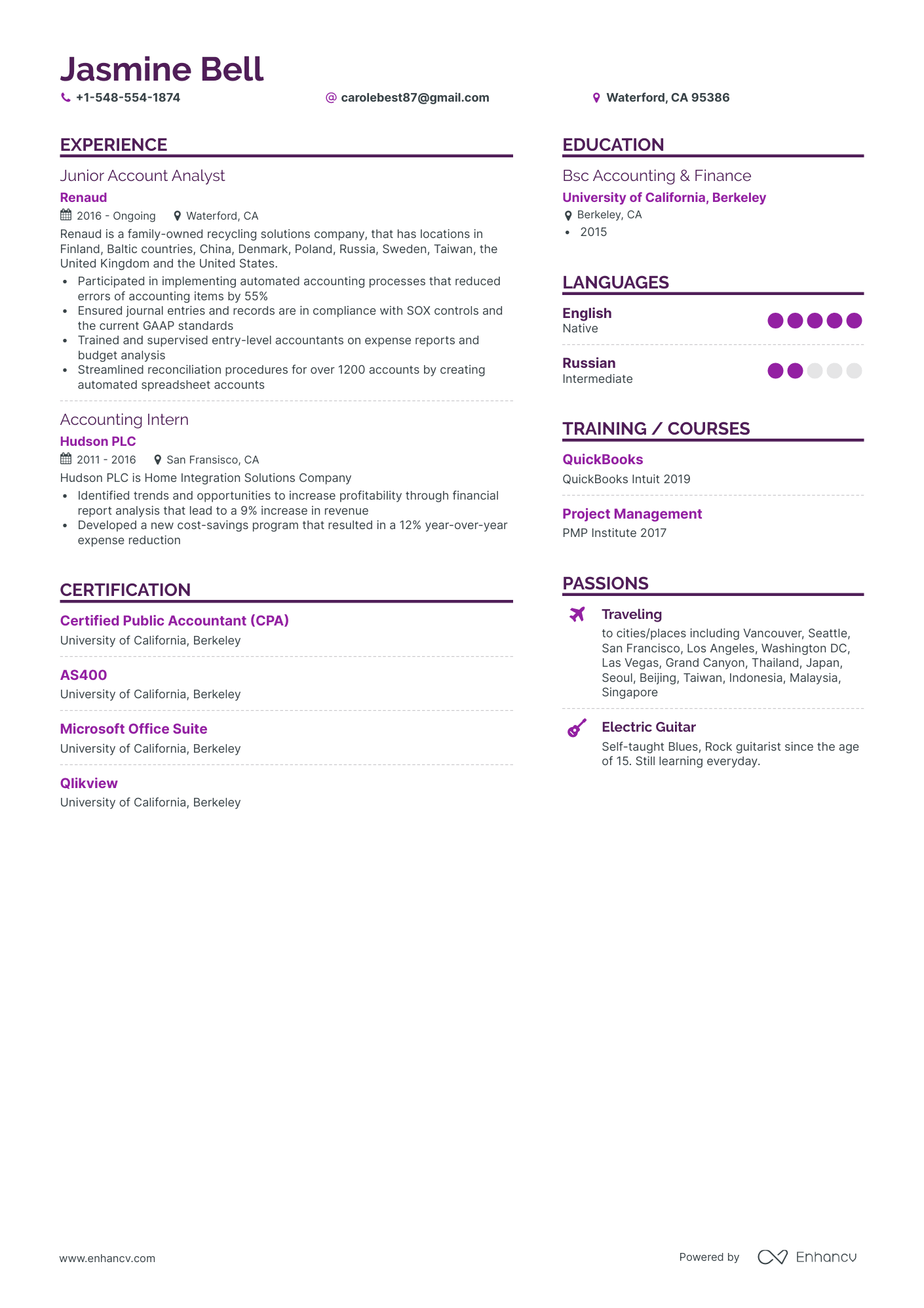 Accounting Analyst Resume Tips (Layout, Skills, Keywords & Job Description)