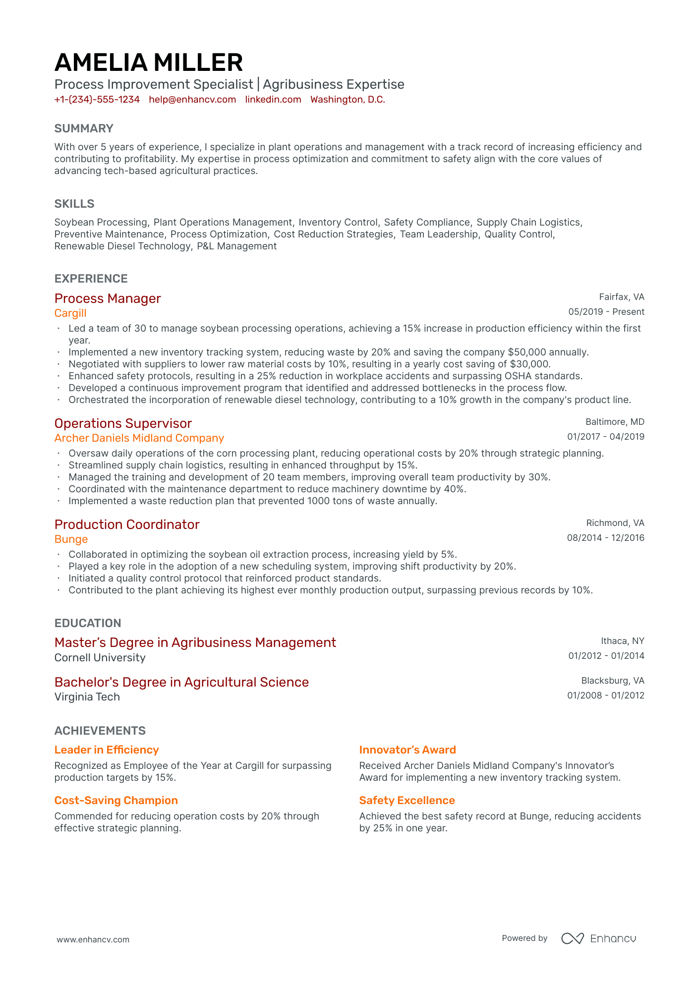 5 Shift Manager Resume Examples & Guide for 2024