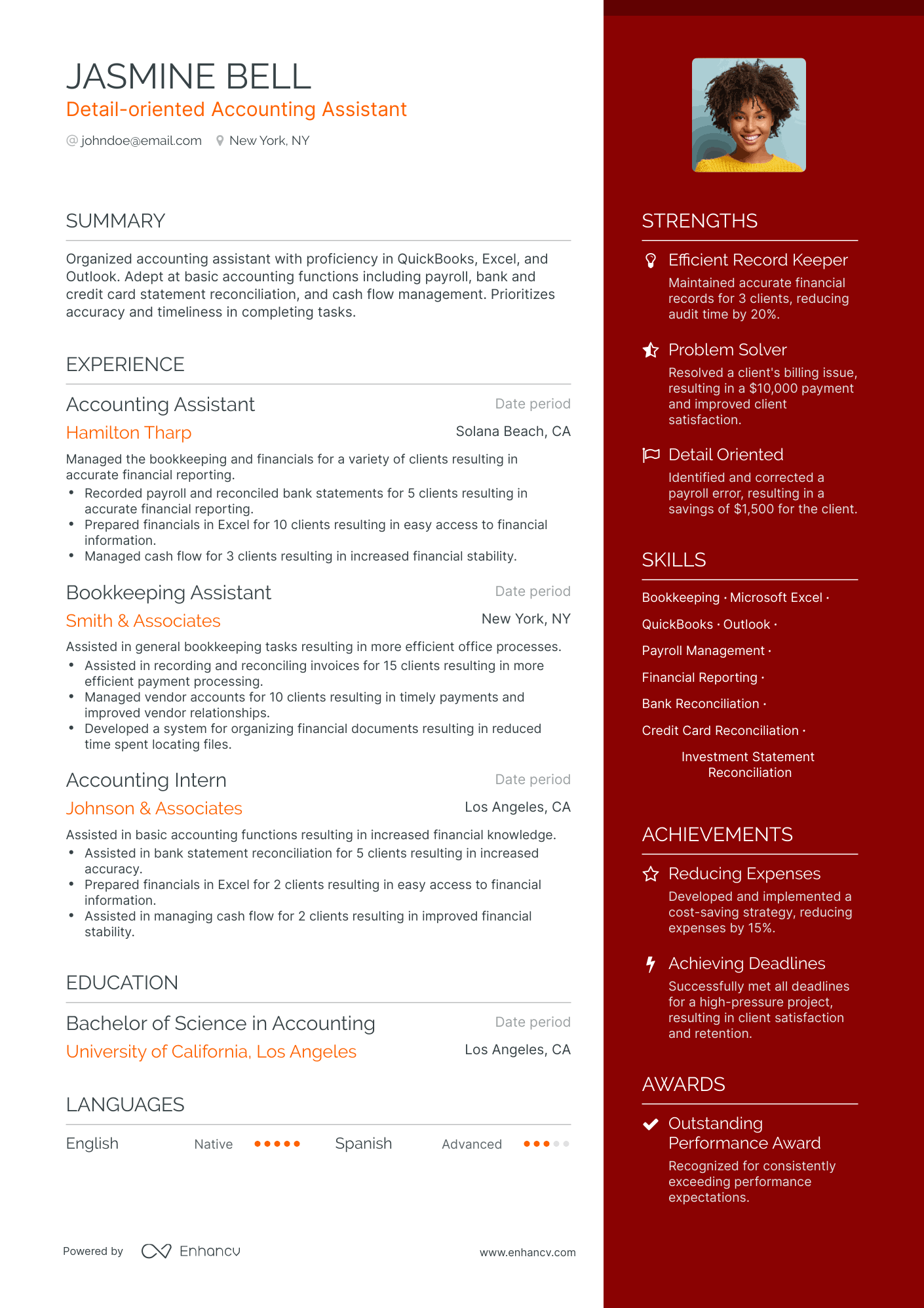 5 Accounting Assistant Resume Examples & Guide for 2023