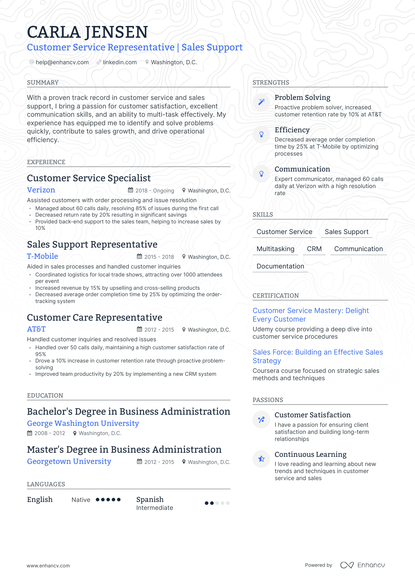 5 Remote Customer Service Resume Examples & Guide for 2024