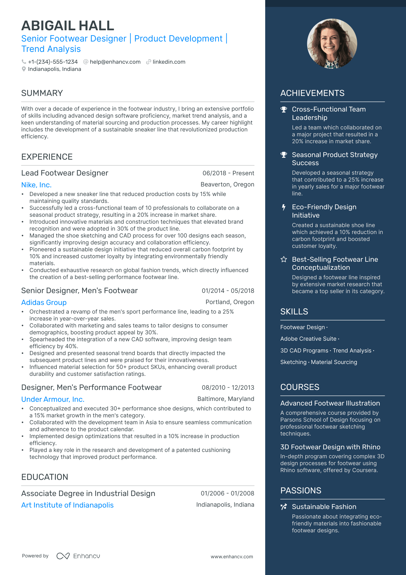 5 Footwear Designer Resume Examples & Guide for 2024