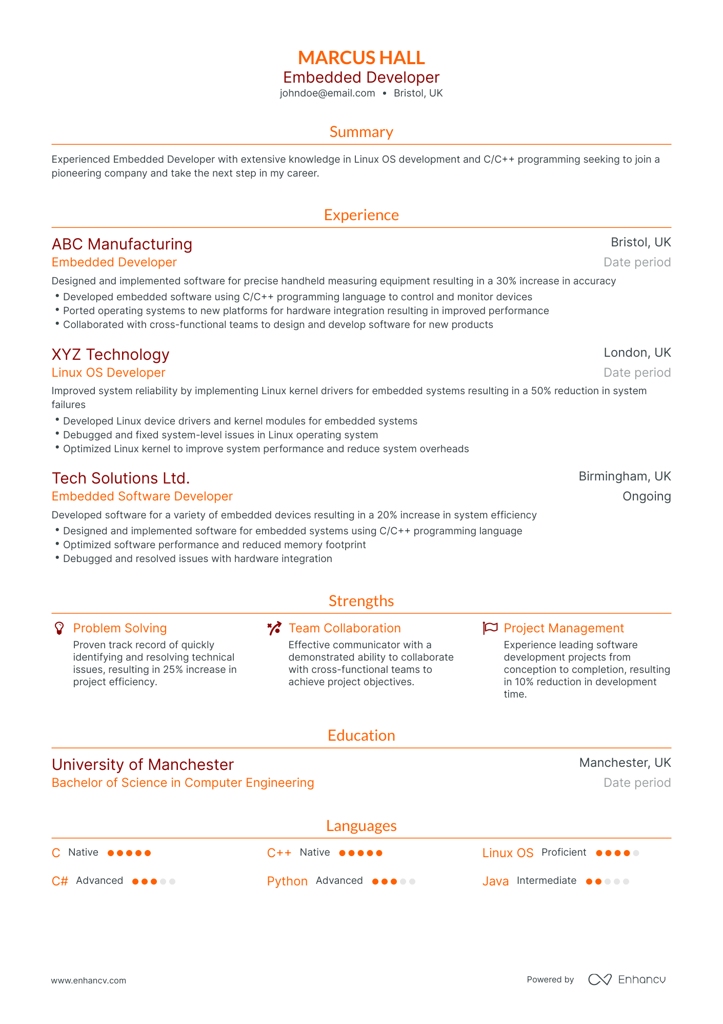 5 iOS Developer Resume Examples & Guide for 2023